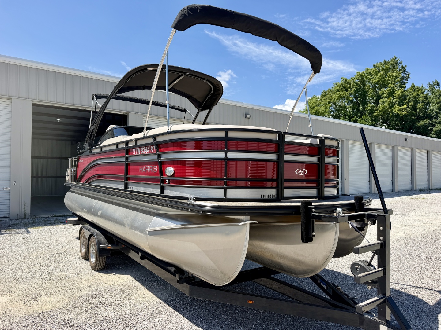 2019 Harris Solstice DC 230 SLDH Tritoon