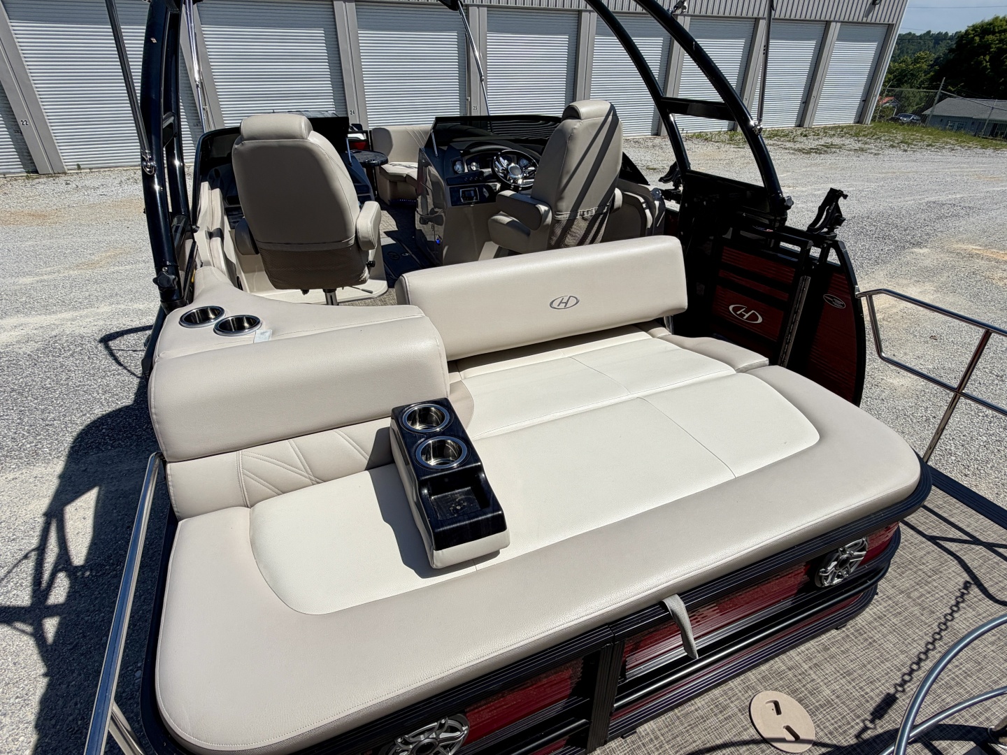 2019 Harris Solstice DC 230 SLDH Tritoon