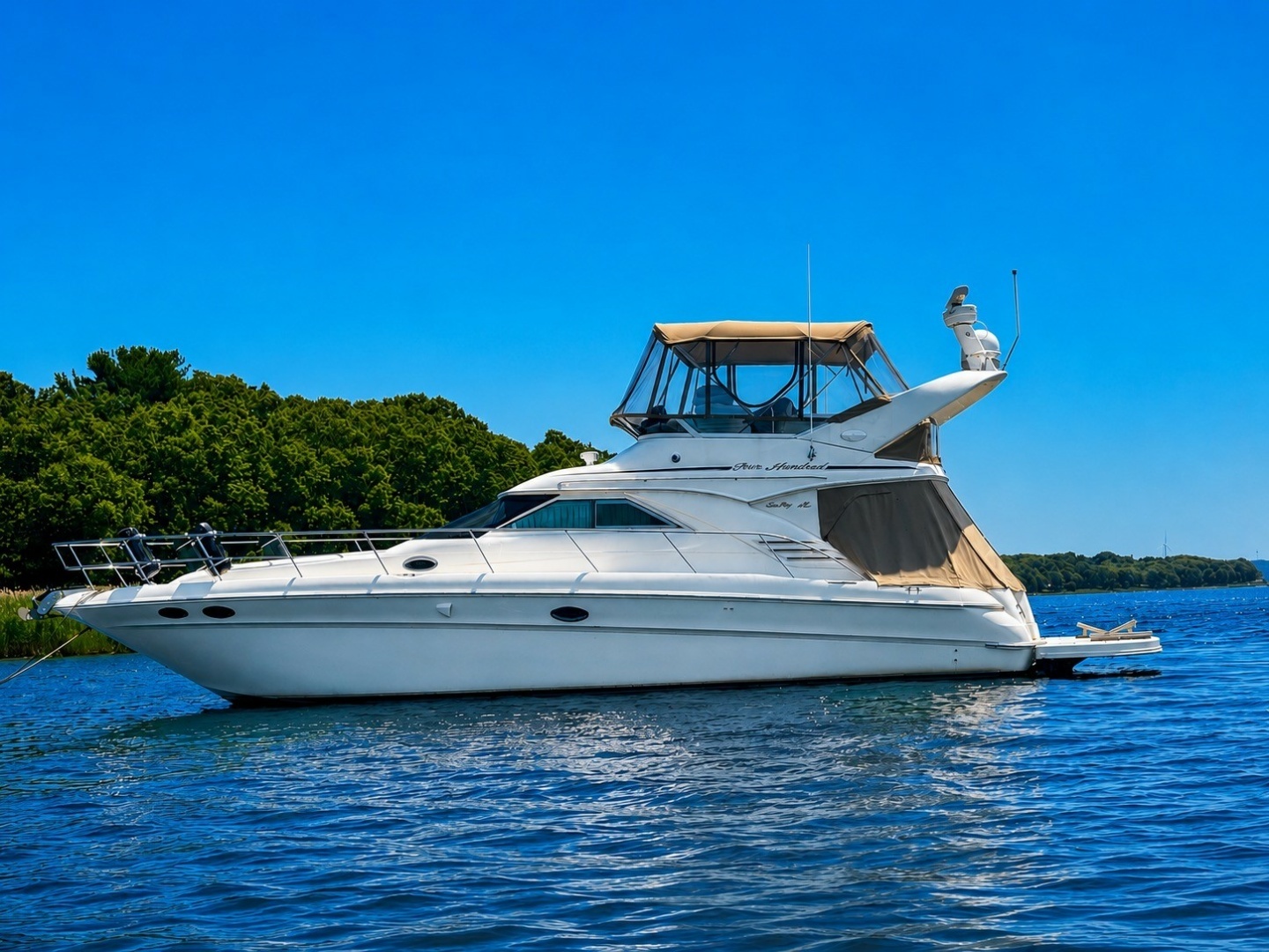 2001 Sea Ray 400 Sedan Bridge