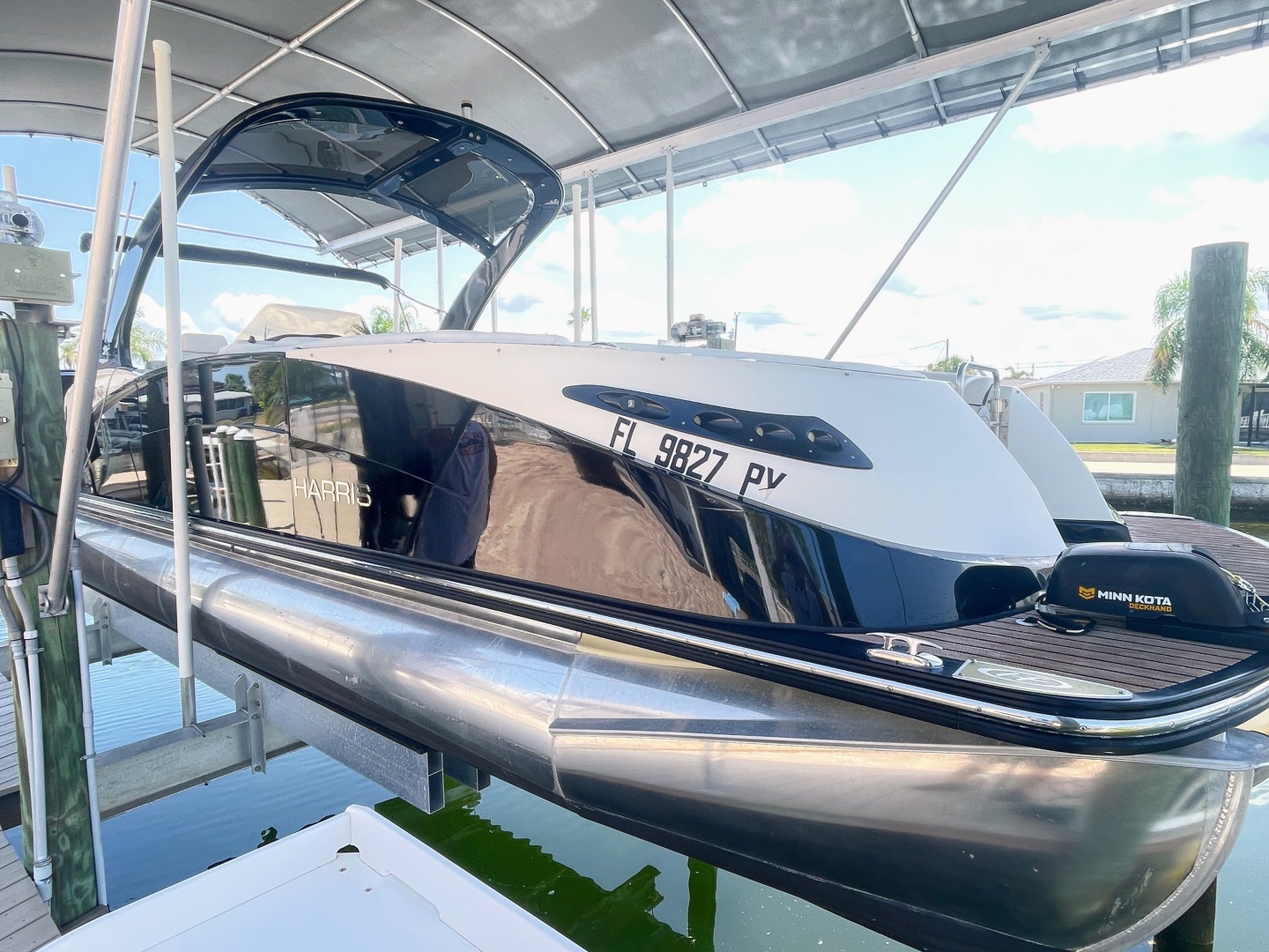 Trailer Included 25ft Harris FloteBote Yacht For Sale Trailer Included 25ft Harris FloteBote Yacht For Sale
