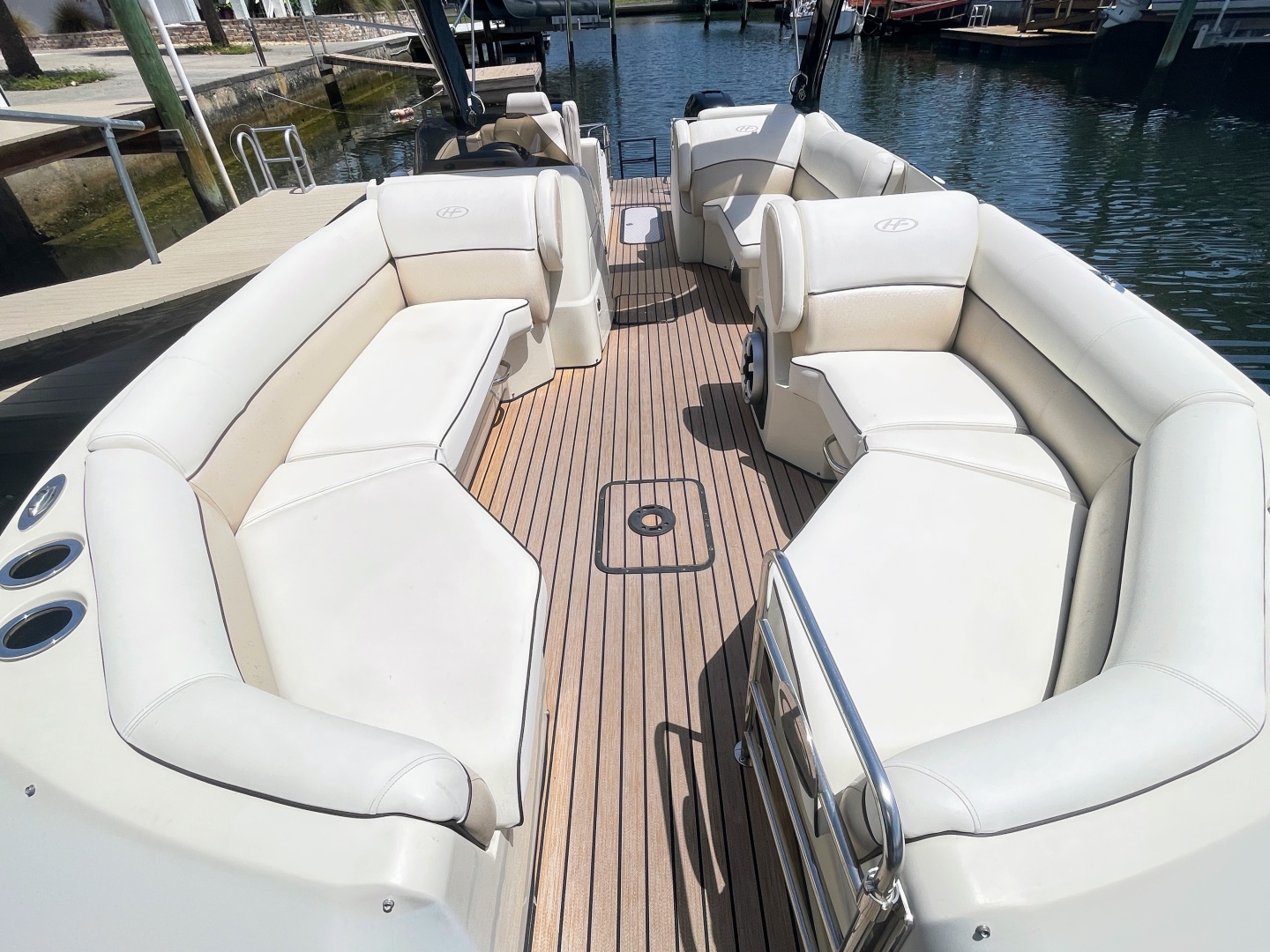Trailer Included 25ft Harris FloteBote Yacht For Sale Trailer Included 25ft Harris FloteBote Yacht For Sale
