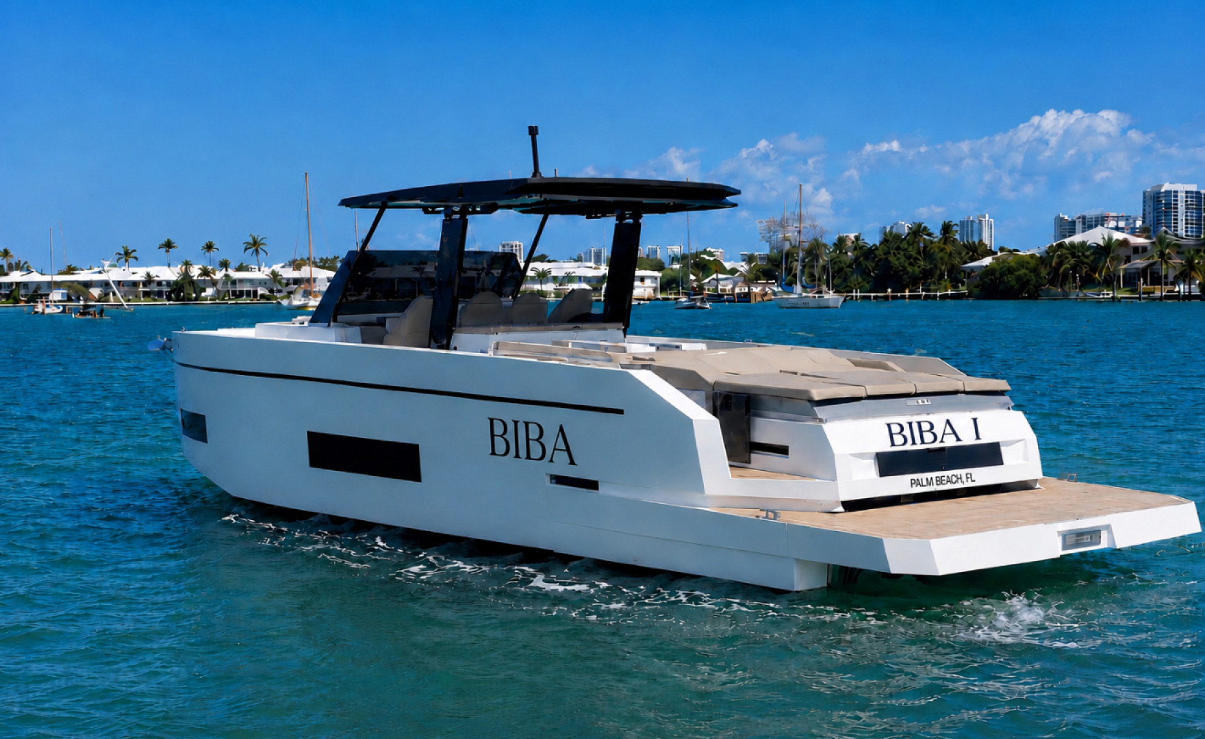 2023 de antonio d42 open biba i palm beach florida for sale