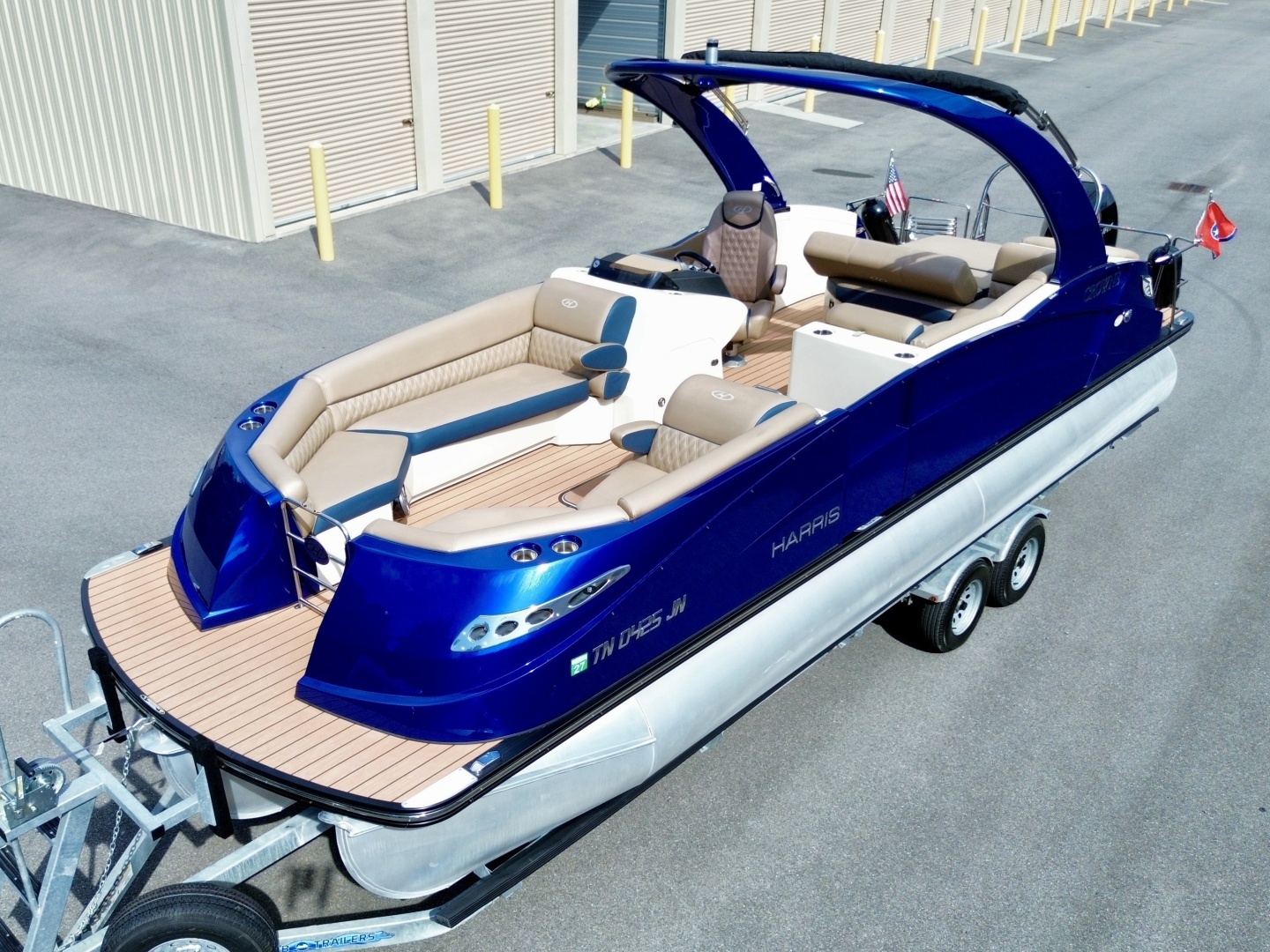 2019 Harris Crowne 250 SL Tritoon