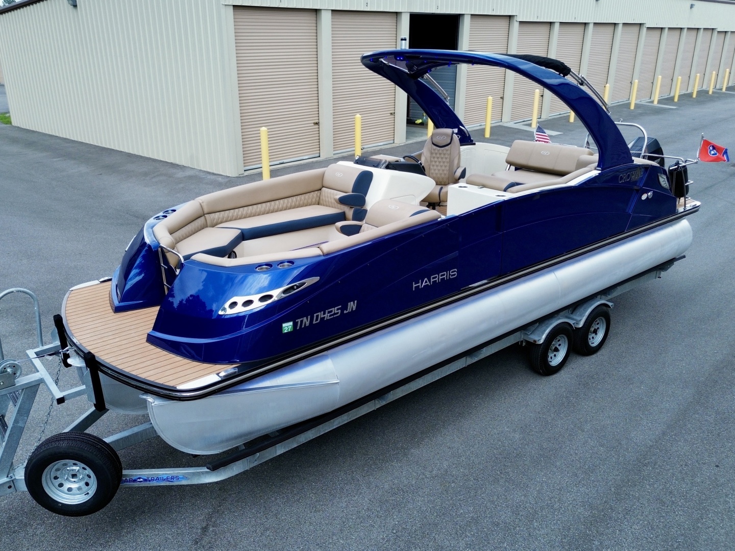 2019 Harris Crowne 250 SL Tritoon