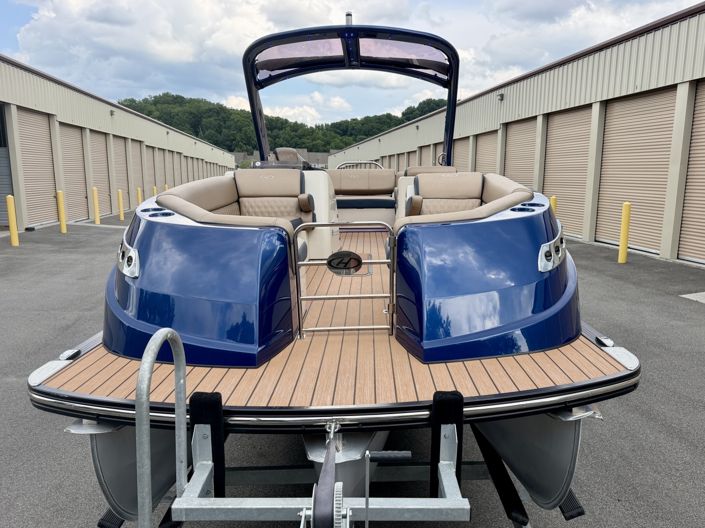 2019 Harris Crowne 250 SL Tritoon