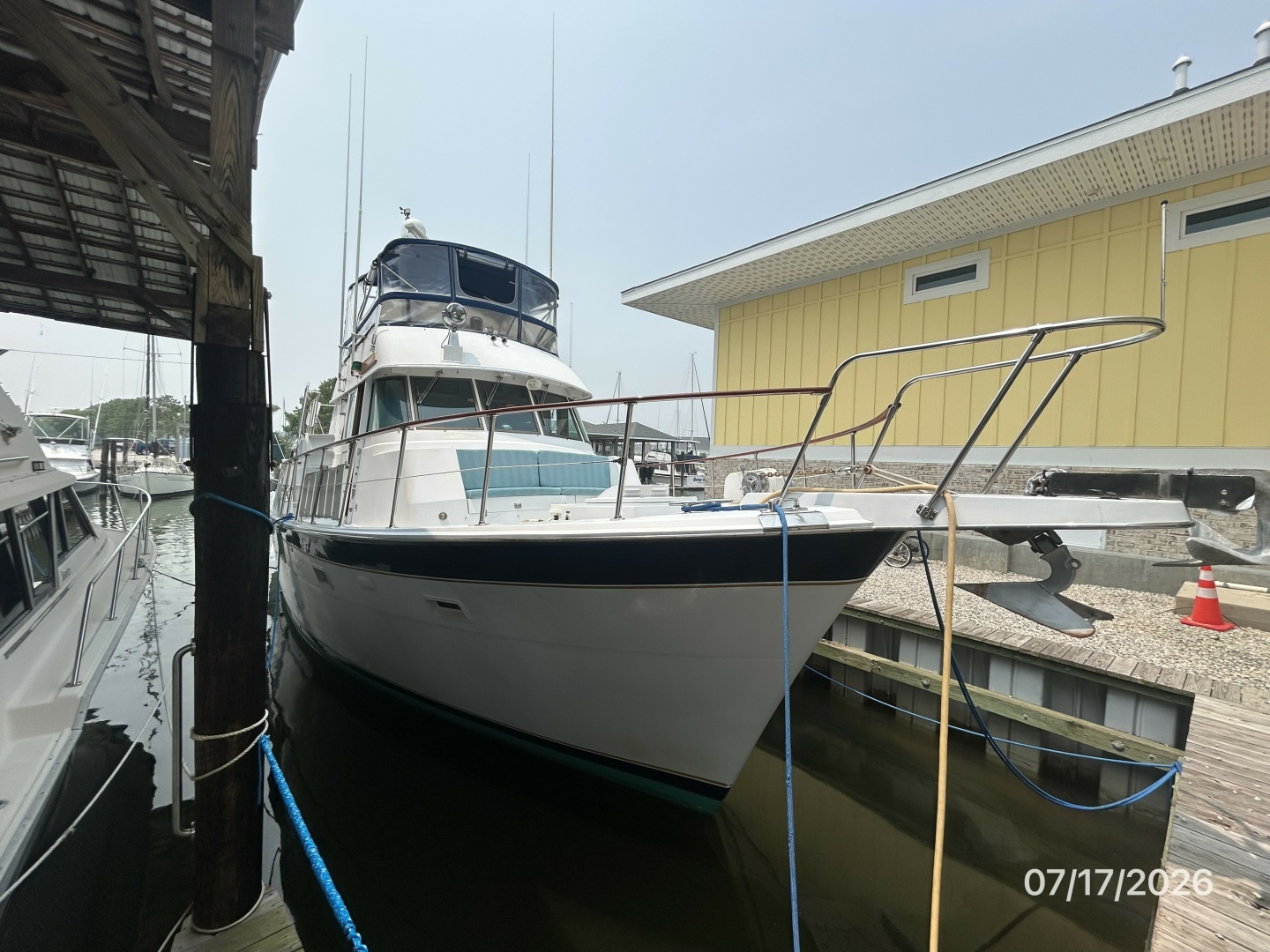 Overdraft 48ft Hatteras Yacht For Sale
