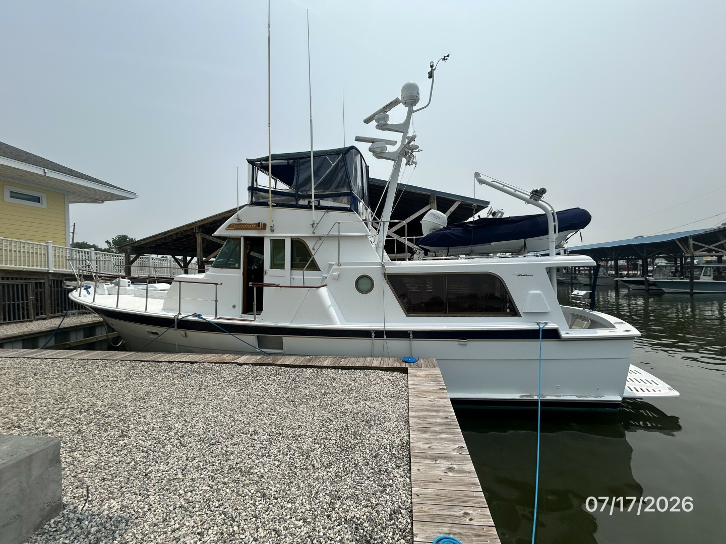 Overdraft 48ft Hatteras Yacht For Sale
