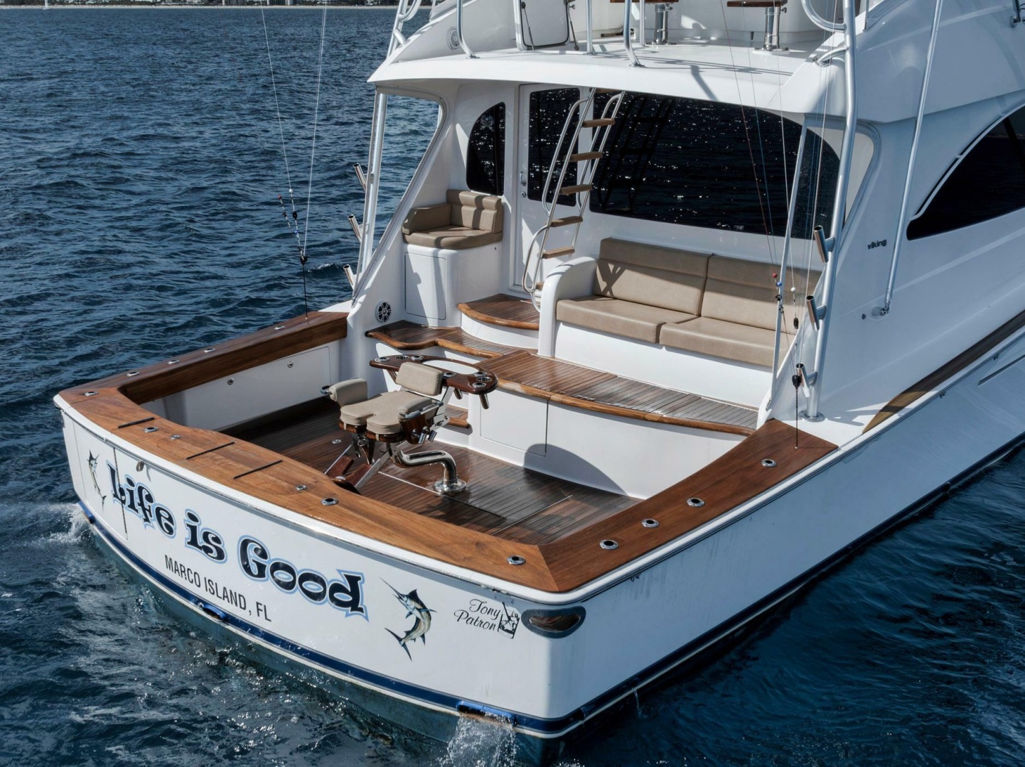 Life Is Good 70ft Viking Yacht For Sale
