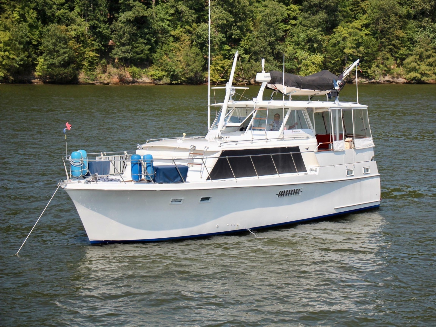 WEY PASS DUE III 41ft Hatteras Yacht For Sale WEY PASS DUE III 41ft Hatteras Yacht For Sale