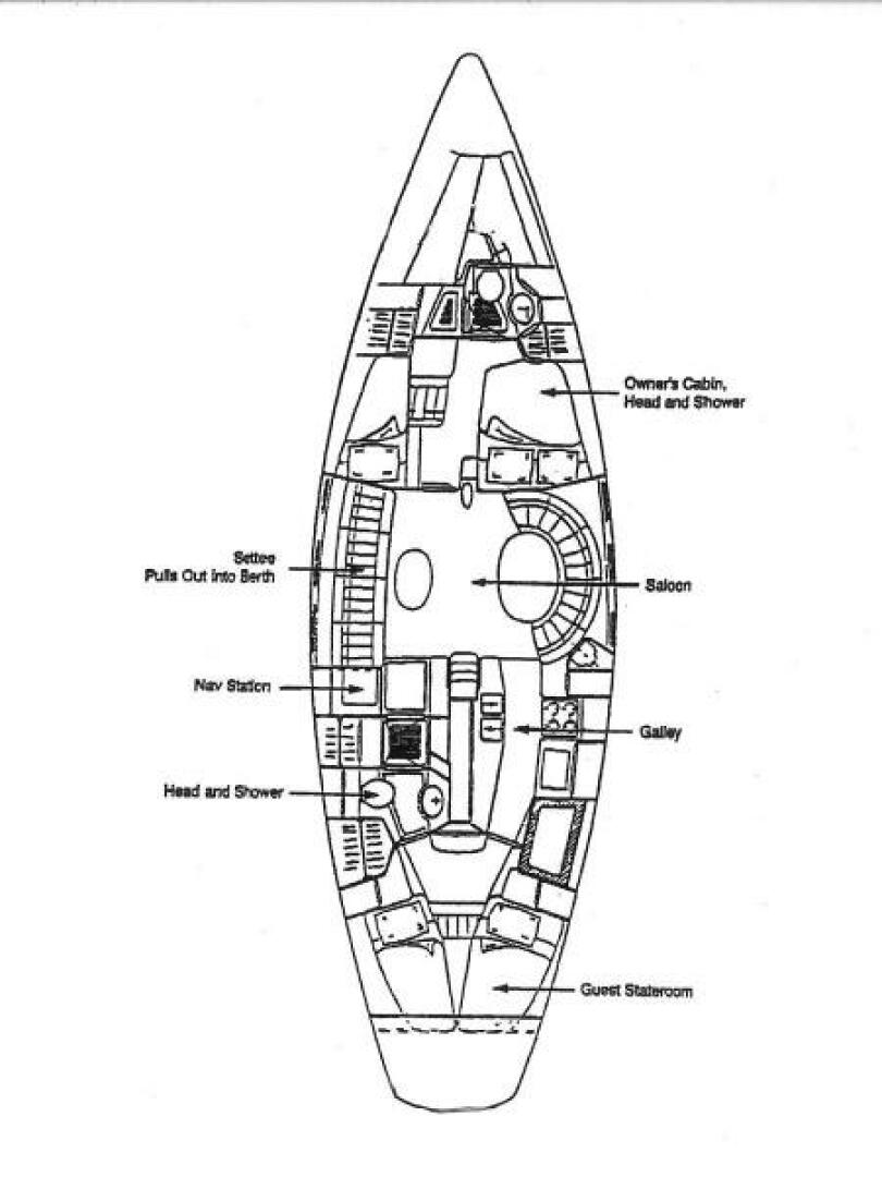 BRISE DE MER 53ft Little Harbor Yacht For Sale