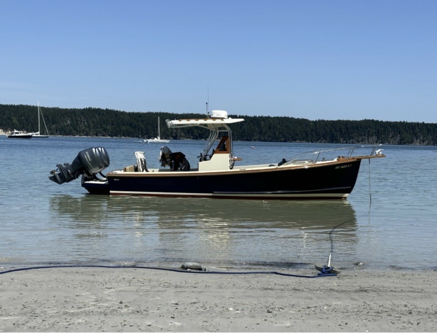 1988 Ellis 24 Open Fisherman