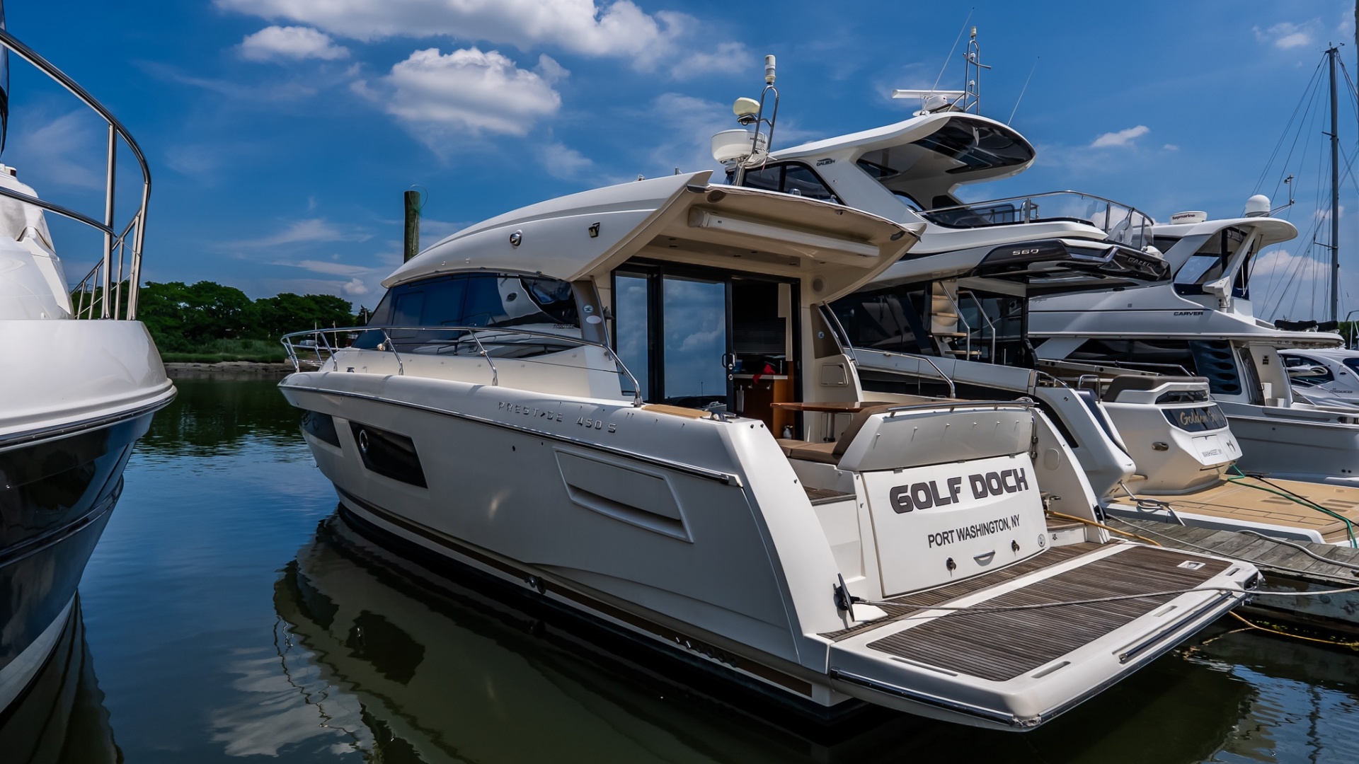 Golf Dock 45ft Prestige Yacht For Sale