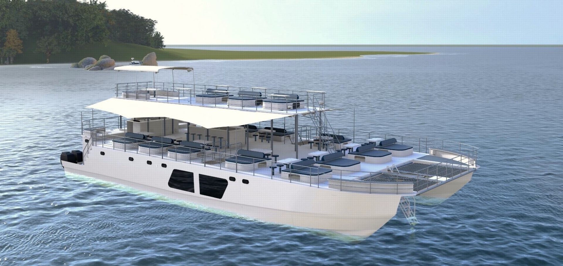 80ft Custom Yacht For Sale