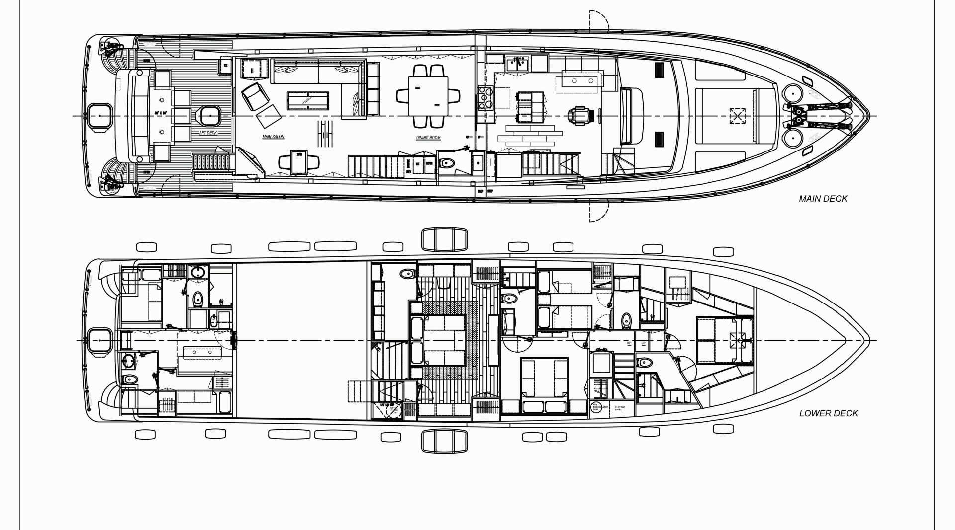 Main Deck And Lower Deck