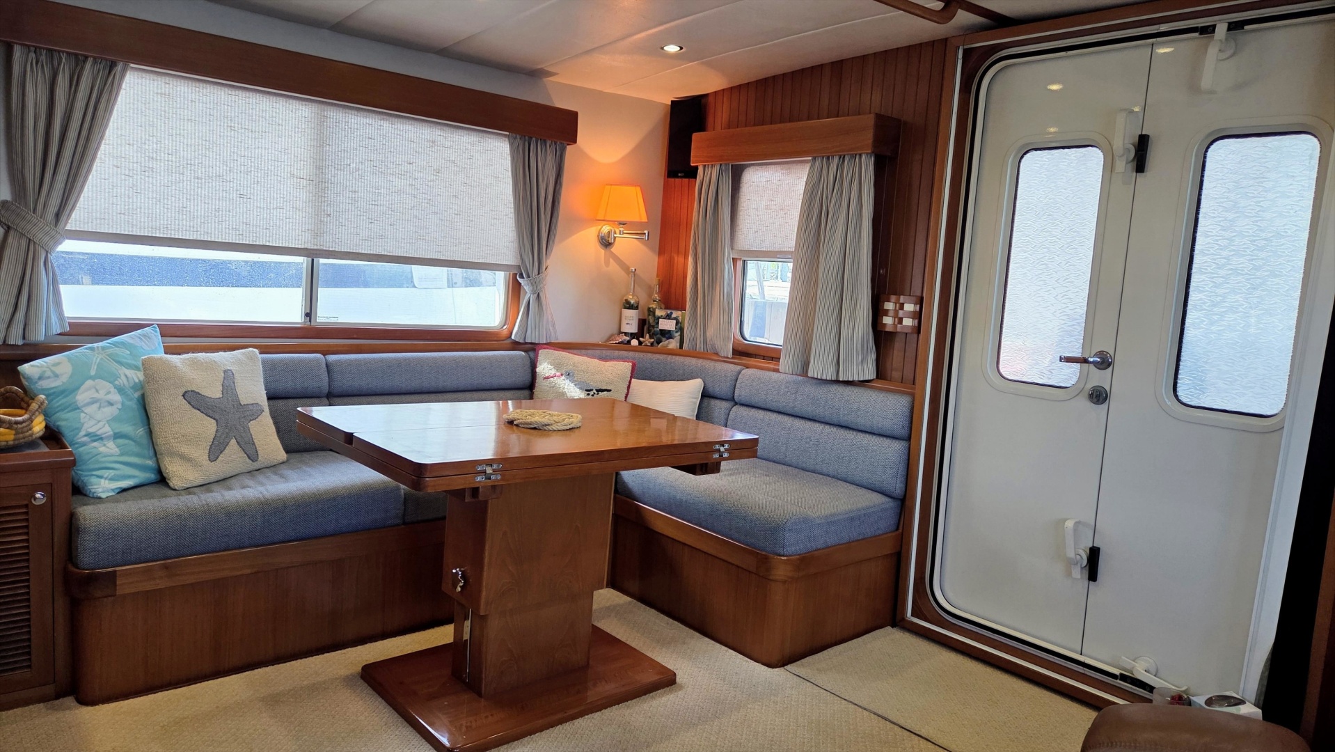 Salon Looking Aft and to Starboard