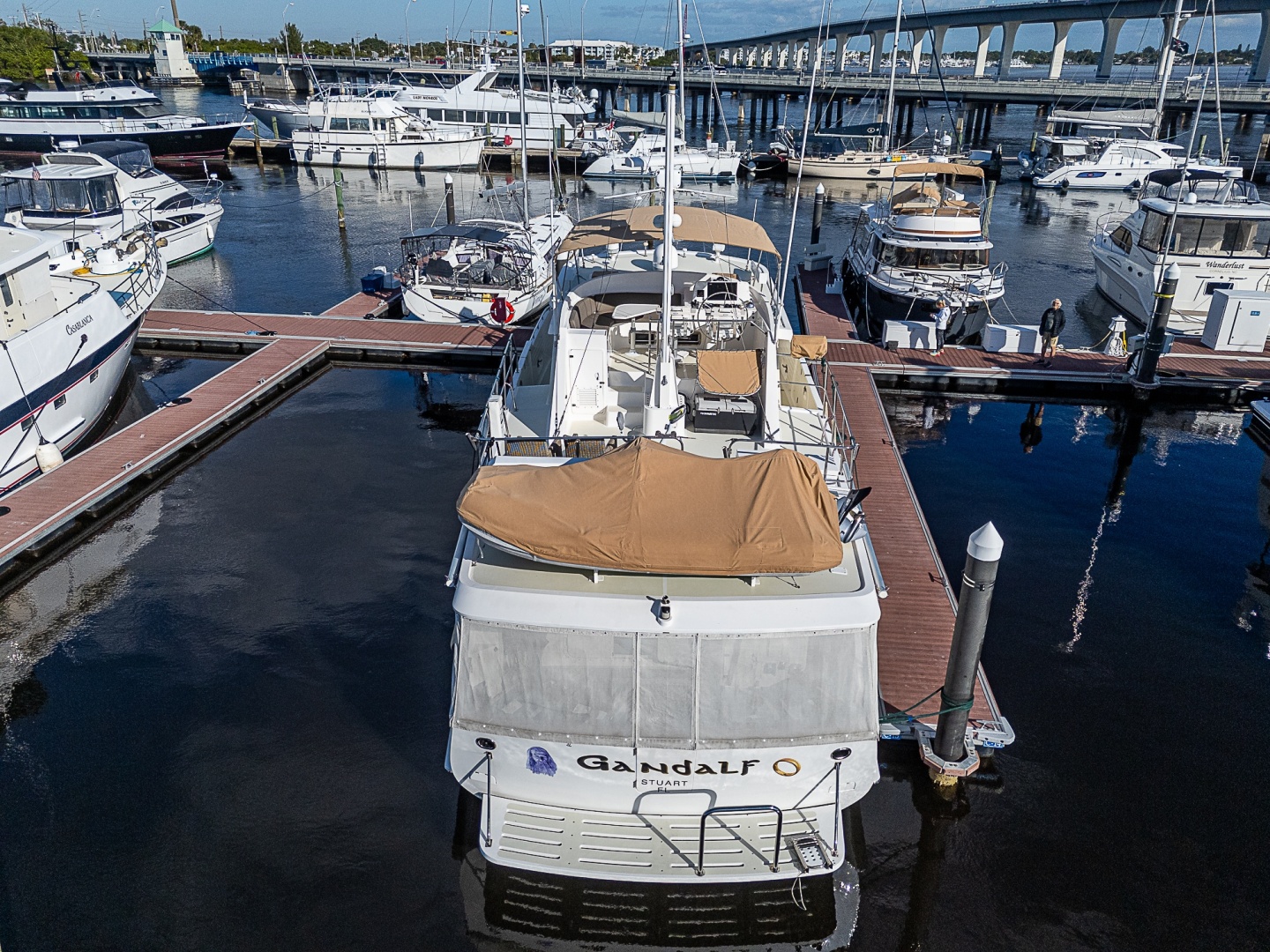 GANDALF 58ft Kadey Krogen Yacht For Sale GANDALF 58ft Kadey Krogen Yacht For Sale