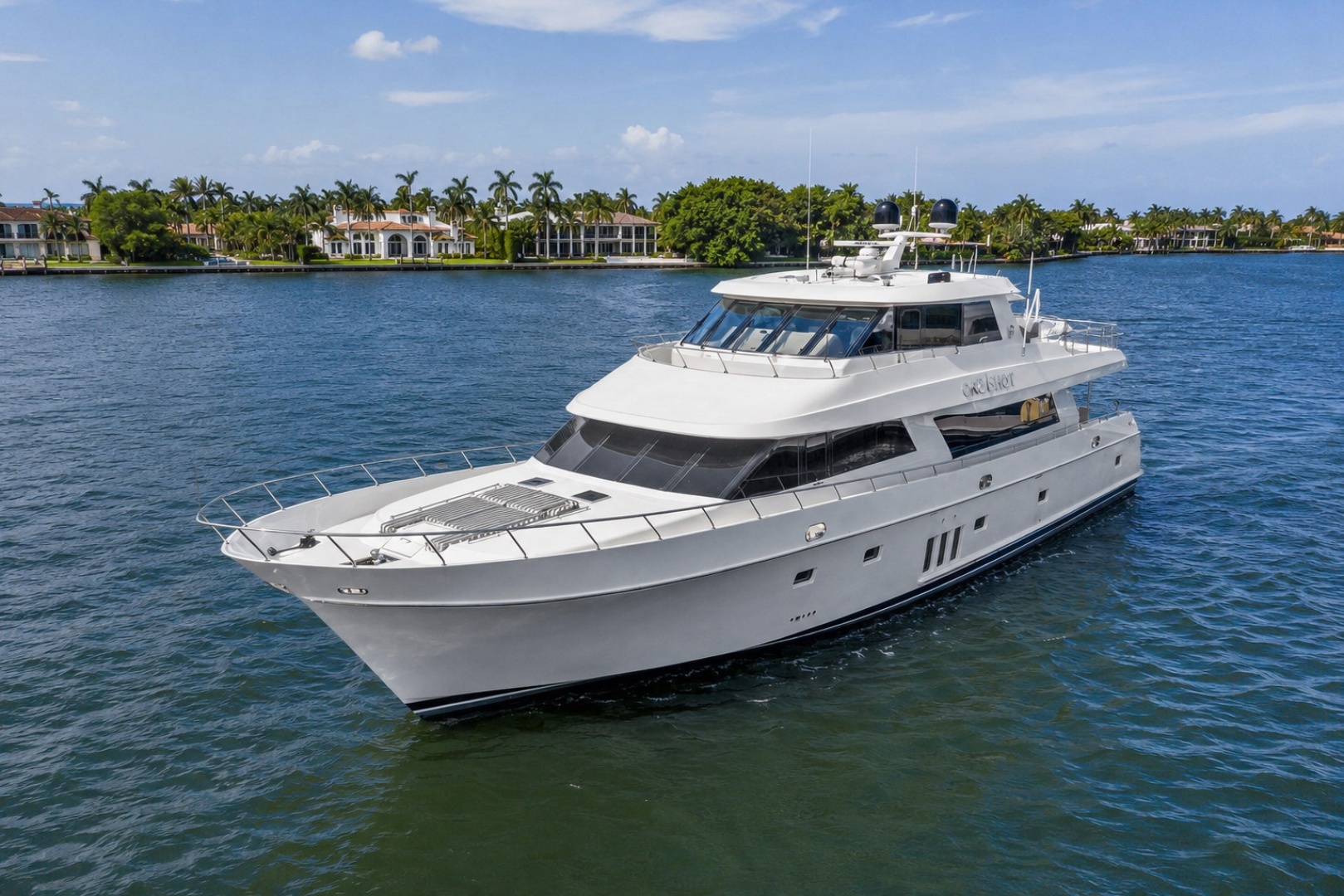 ONE SHOT 90ft Ocean Alexander Yacht For Sale ONE SHOT 90ft Ocean Alexander Yacht For Sale