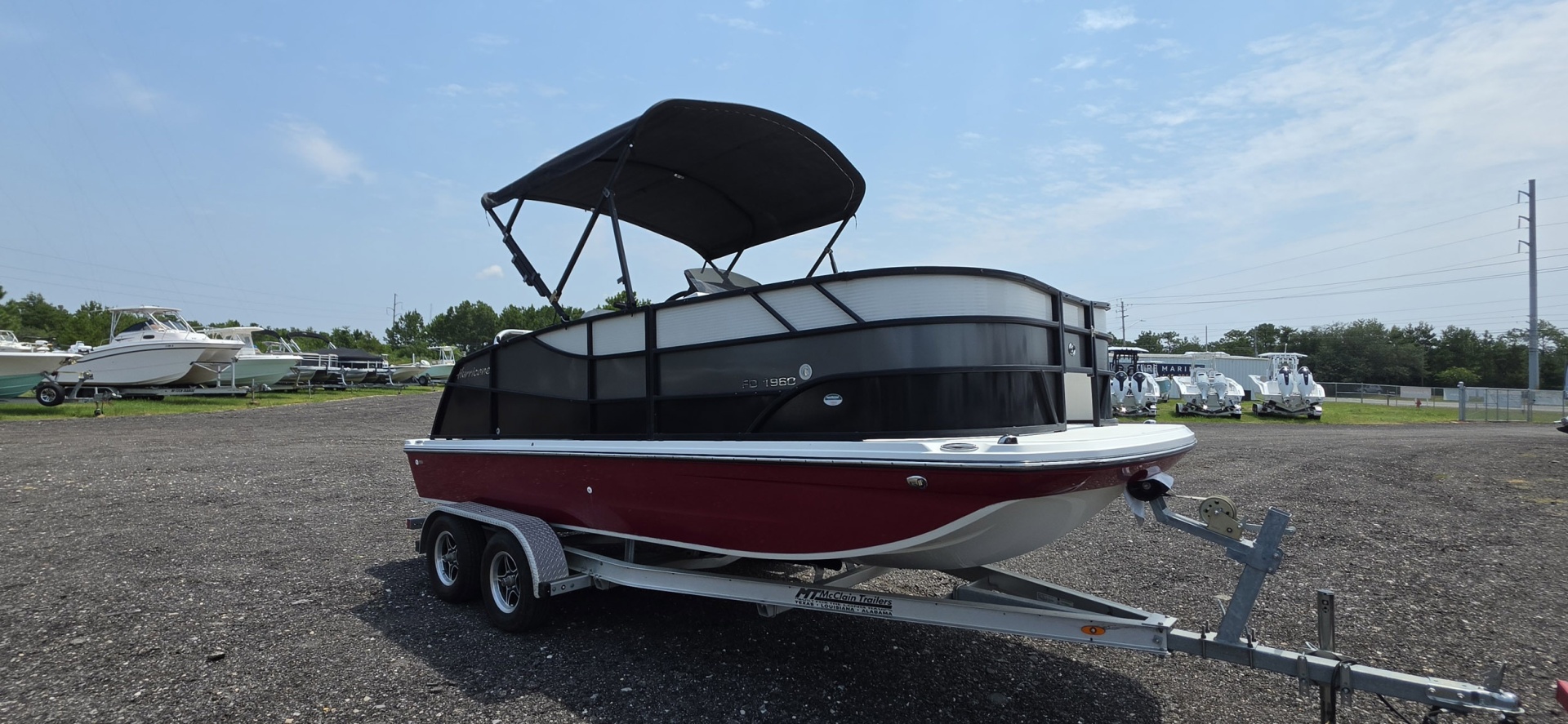 2023 Hurricane FunDeck 1960 RE OB