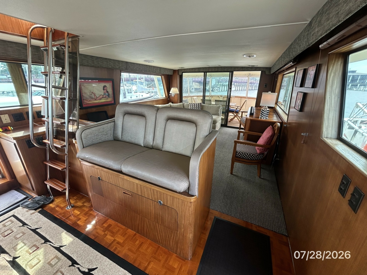 Material Girl 54ft Hatteras Yacht For Sale