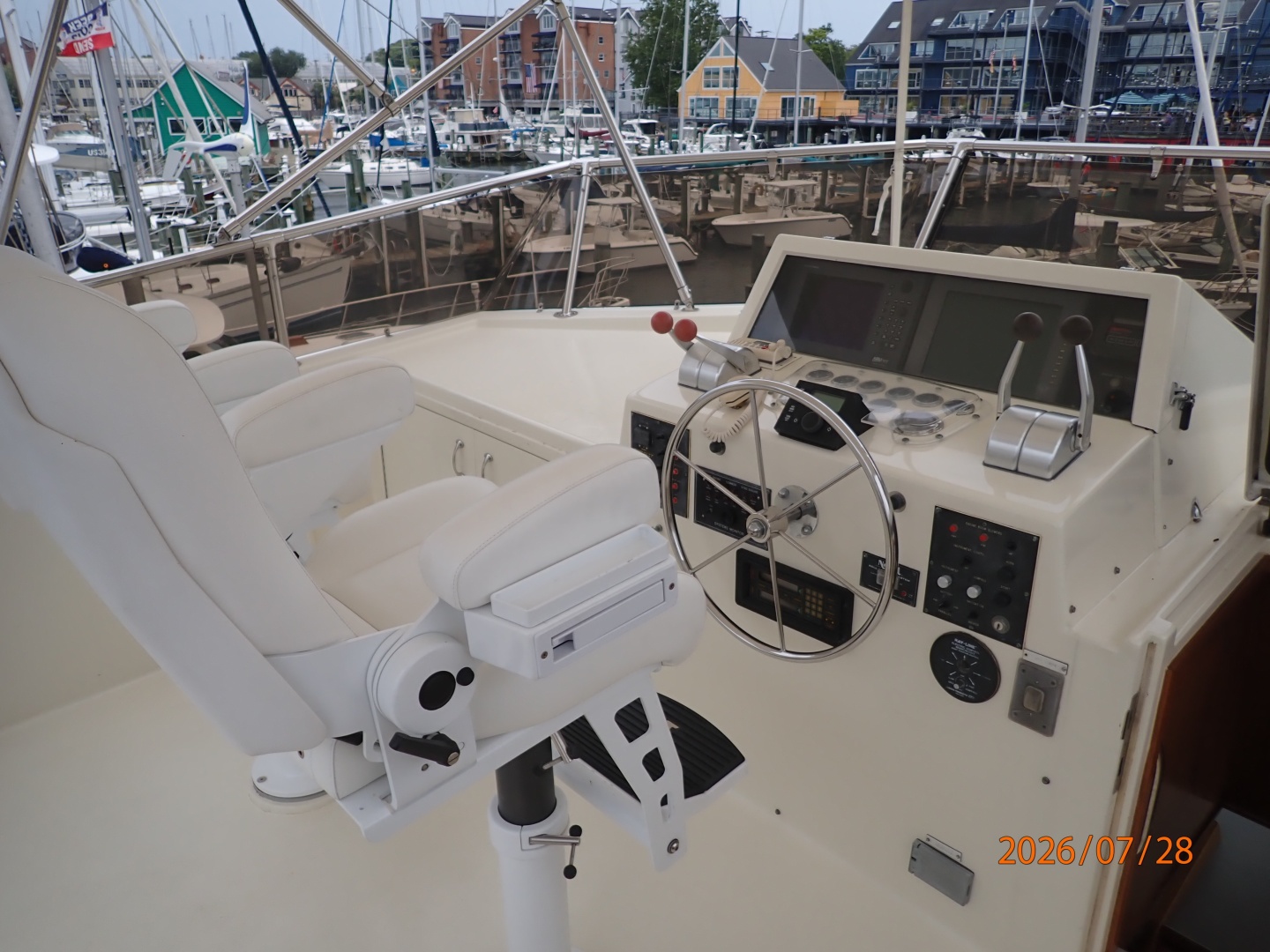 Material Girl 54ft Hatteras Yacht For Sale