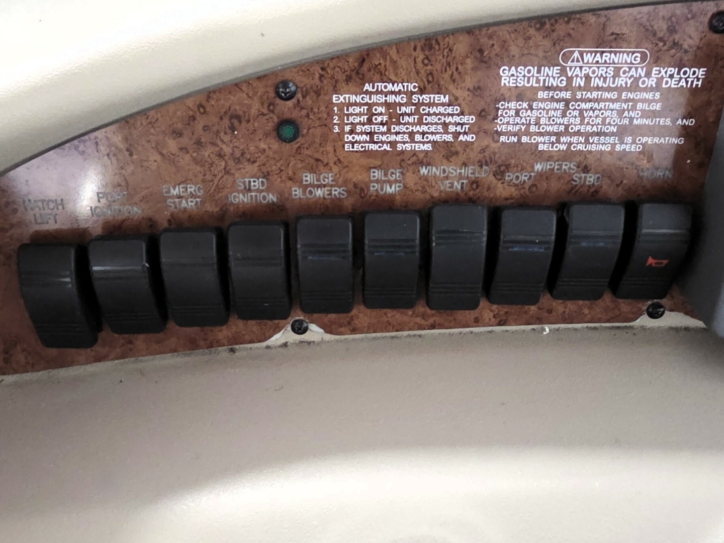 Helm  Port Switches