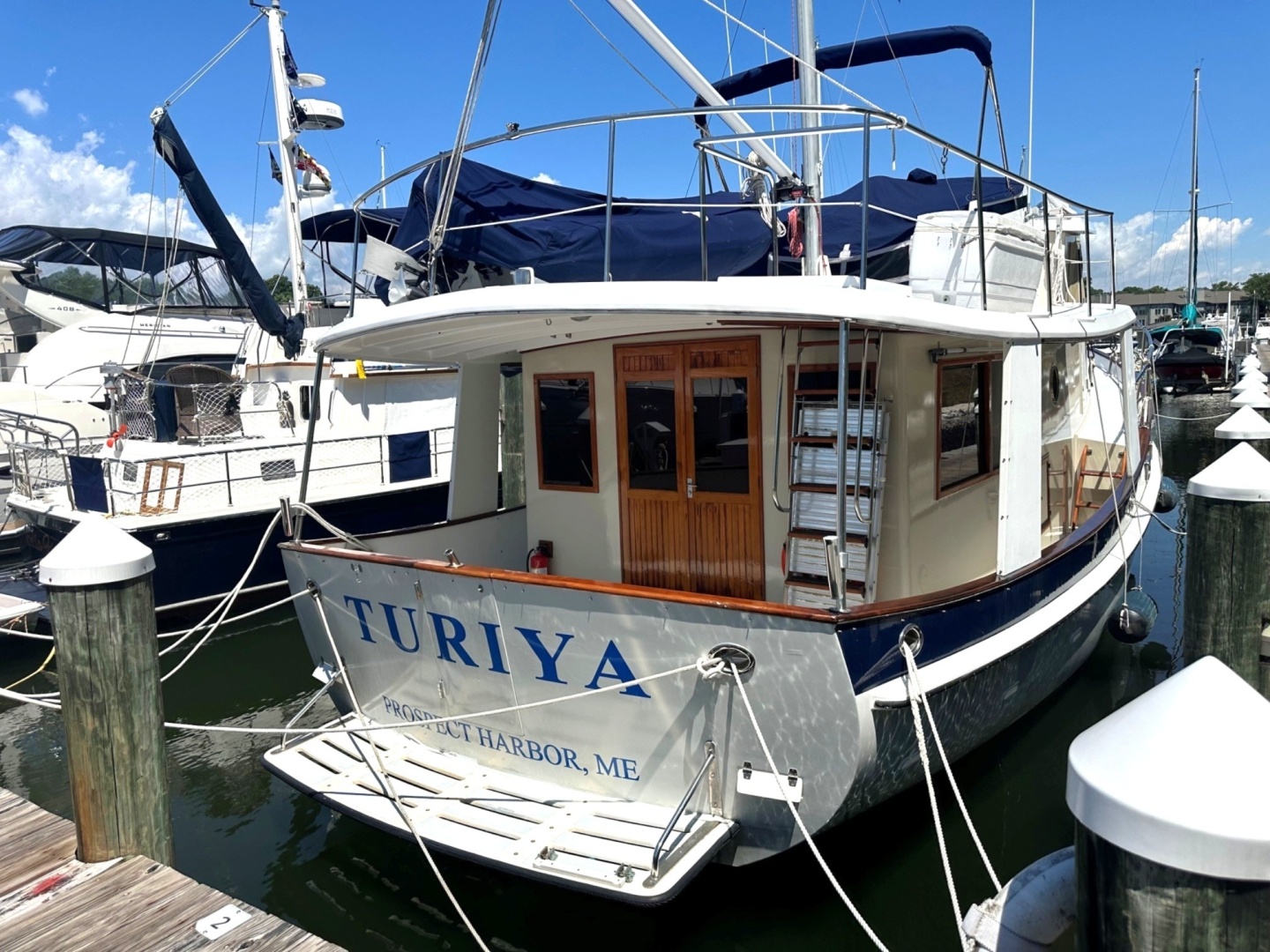 TURIYA 42ft Kadey Krogen Yacht For Sale