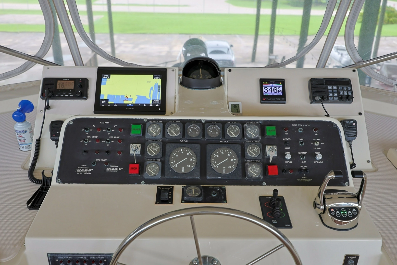 Hatteras 74 Cockpit Motor Yacht Yacht For Sale