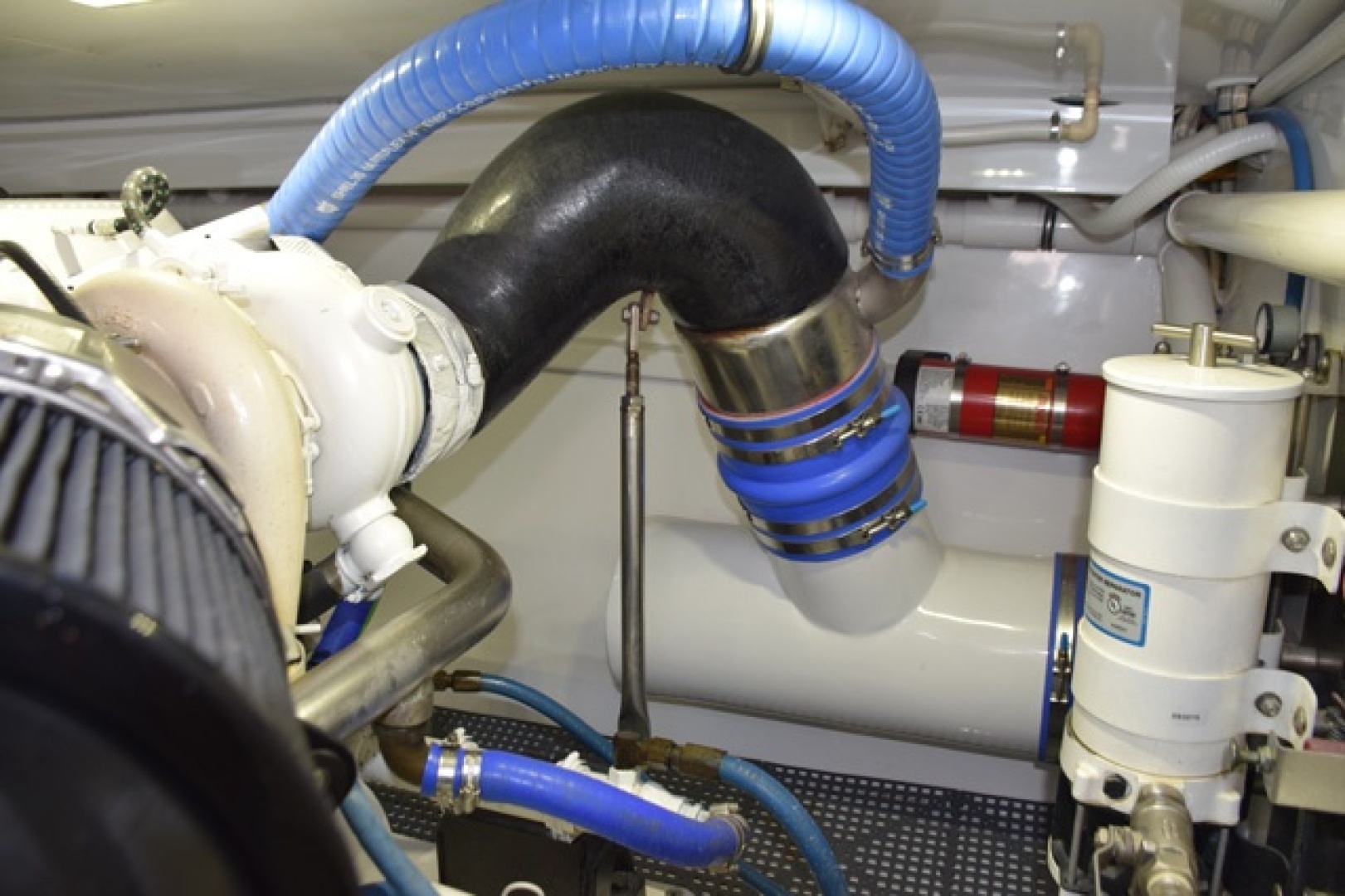 Starboard Side Exhaust Riser