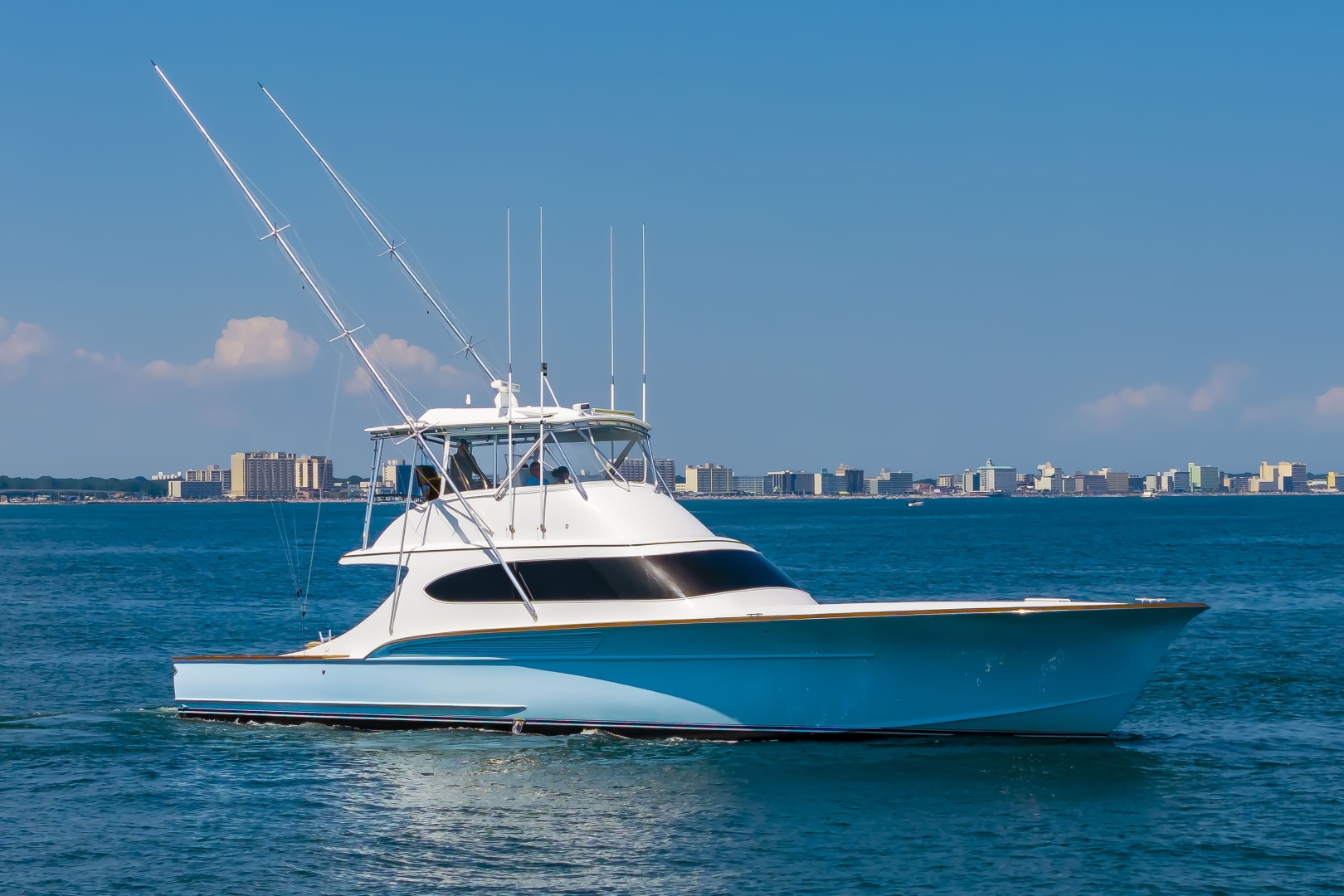Short Rigger 61ft Custom Carolina Yacht For Sale