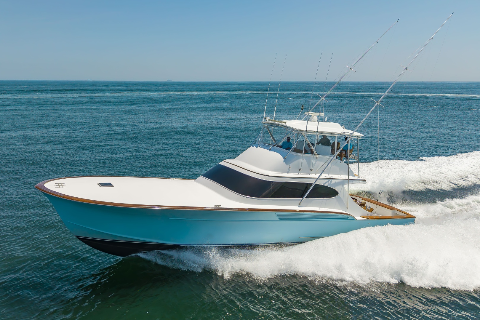 Short Rigger 61ft Custom Carolina Yacht For Sale