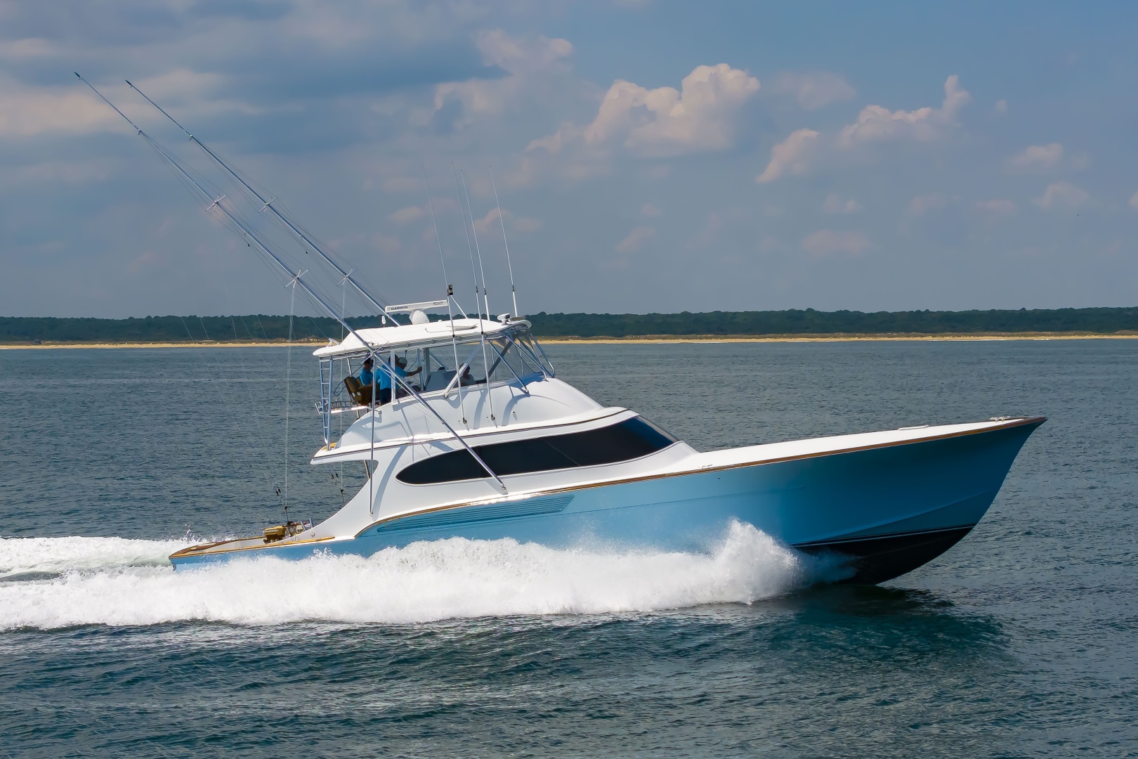 Short Rigger 61ft Custom Carolina Yacht For Sale