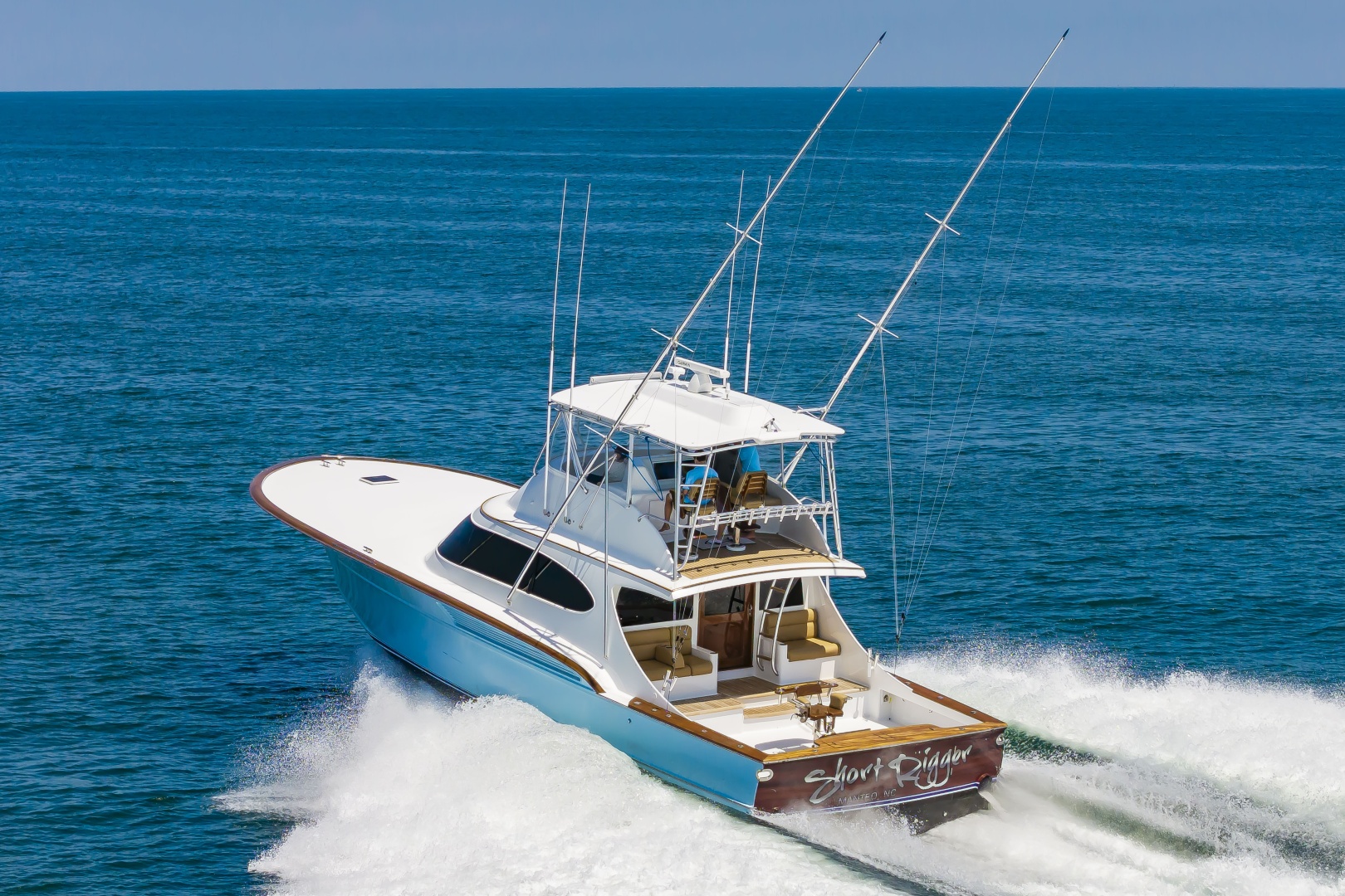 Short Rigger 61ft Custom Carolina Yacht For Sale