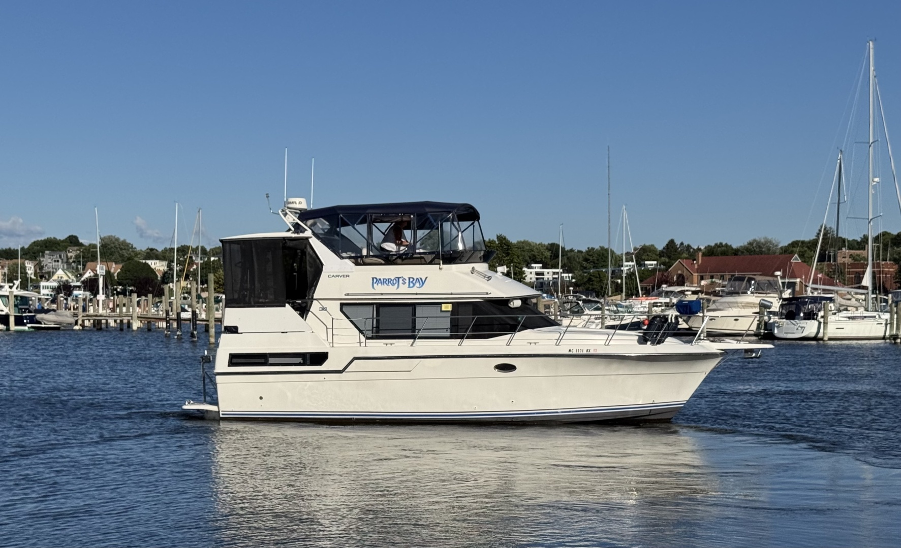 1991 Carver 3608 Aft Cabin Motor Yacht