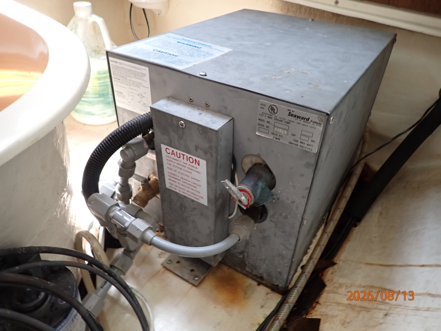 Hunter 336 water heater