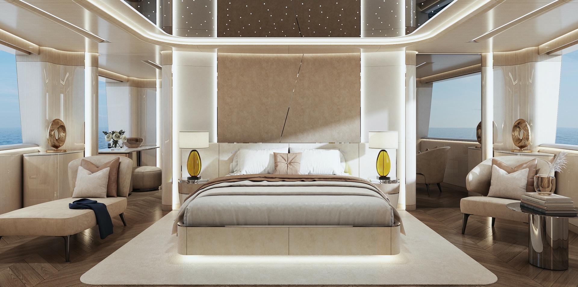 Signature E Series Tri Decks by Gabriele Teruzzi Yacht Design Trieste 125ft Hargrave Yacht For Sale