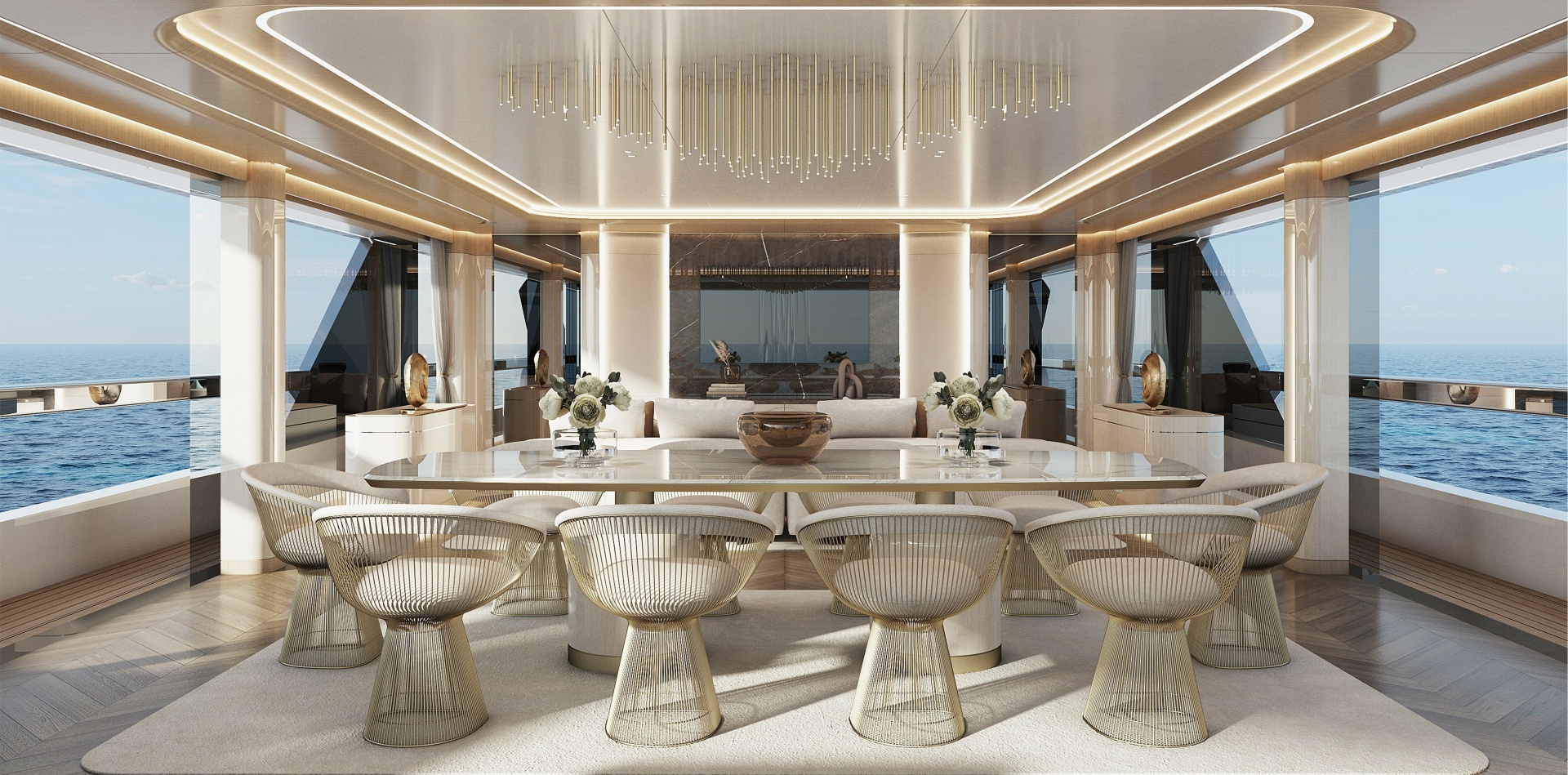 Signature E Series Tri Decks by Gabriele Teruzzi Yacht Design Trieste 125ft Hargrave Yacht For Sale