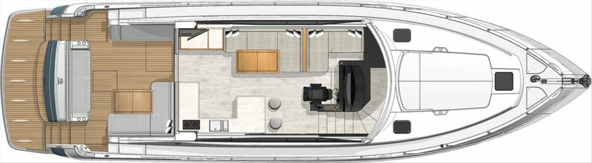 MARITIME 57ft Riviera Yacht For Sale
