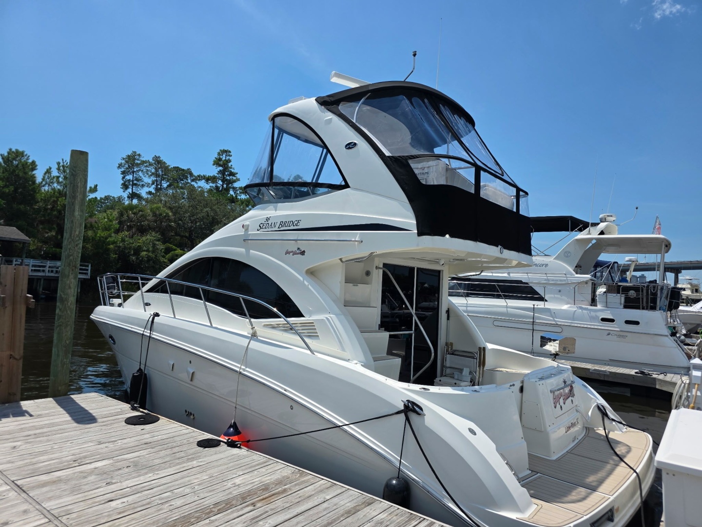 Sugar Shack 36ft Sea Ray Yacht For Sale