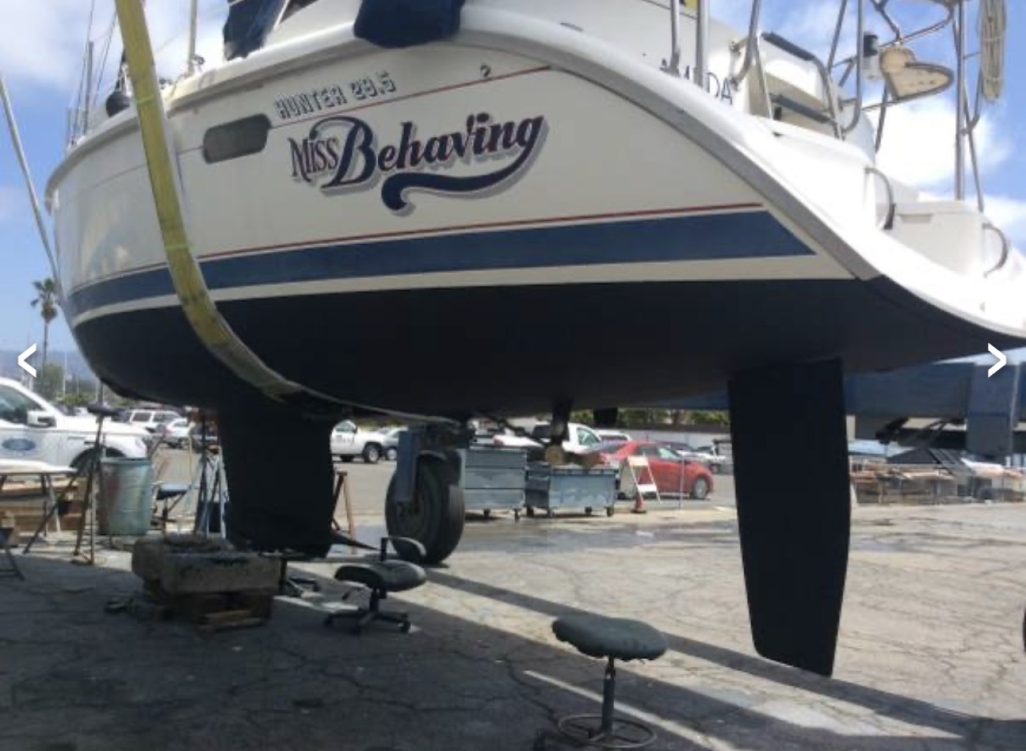 30ft Hunter Yacht For Sale