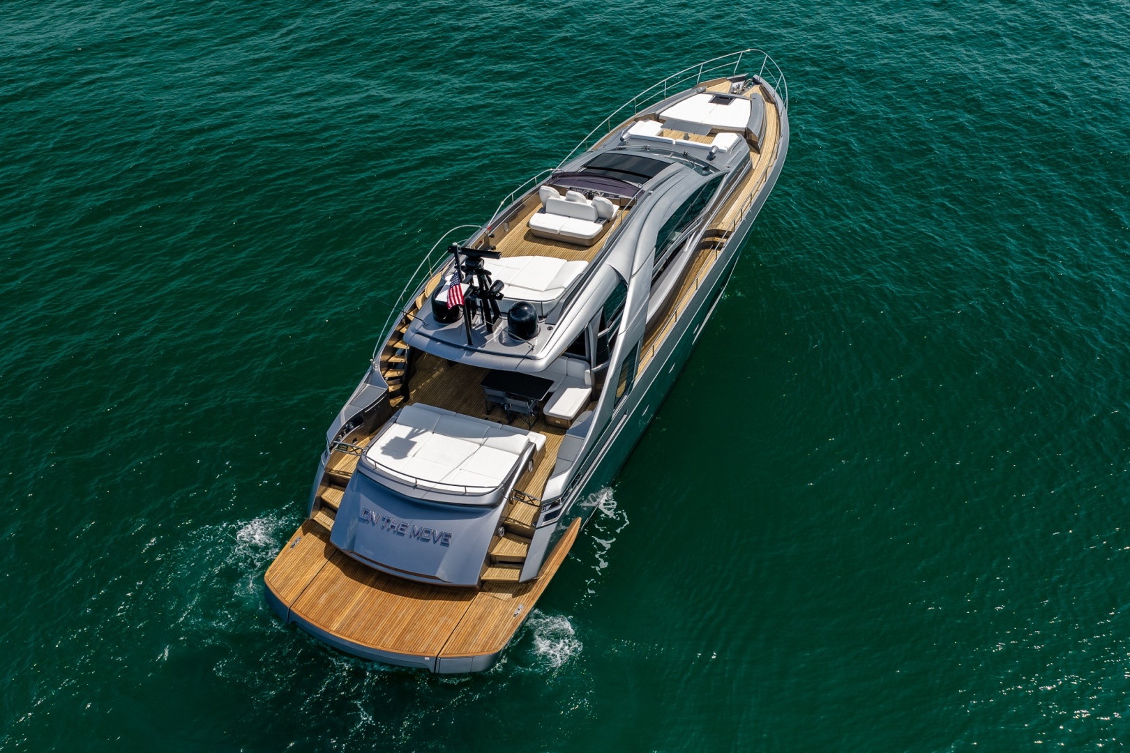 ON THE MOVE 83ft Pershing Yacht For Sale