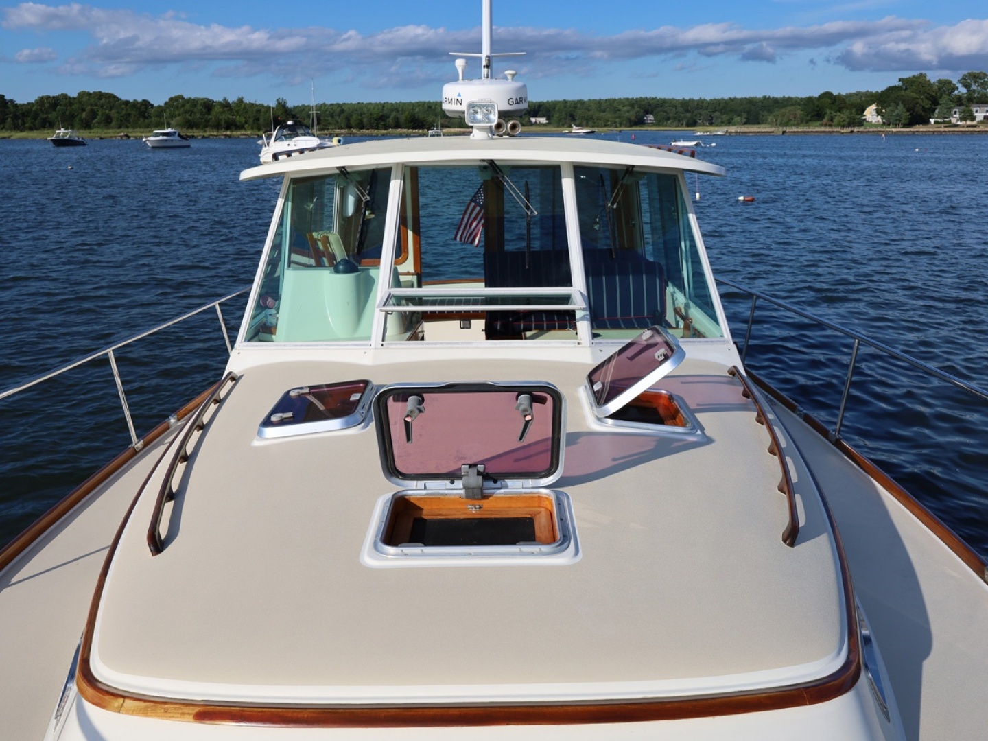 Cabin Top Looking Aft