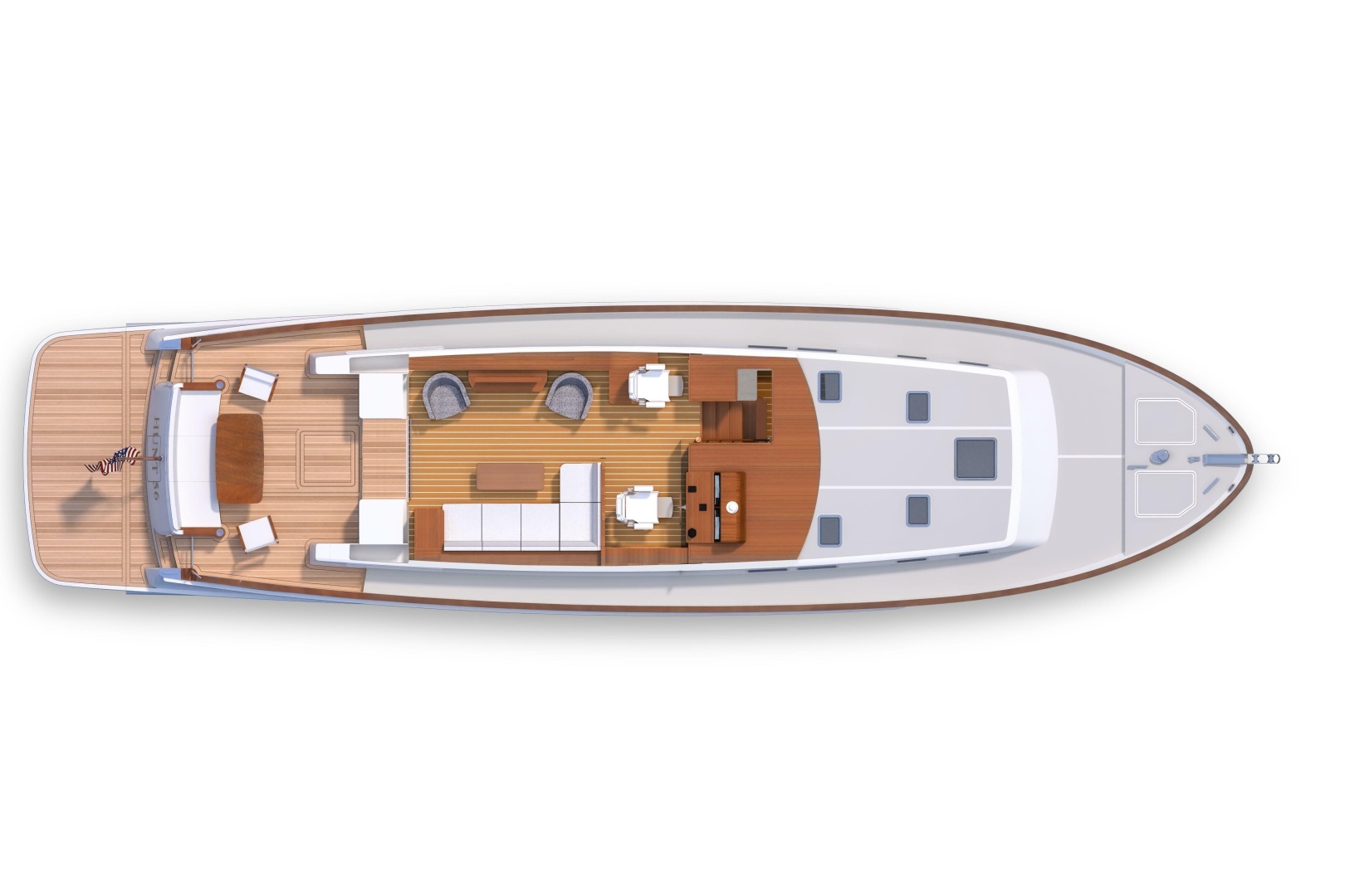 2027 Hunt Yachts 56 Flybridge