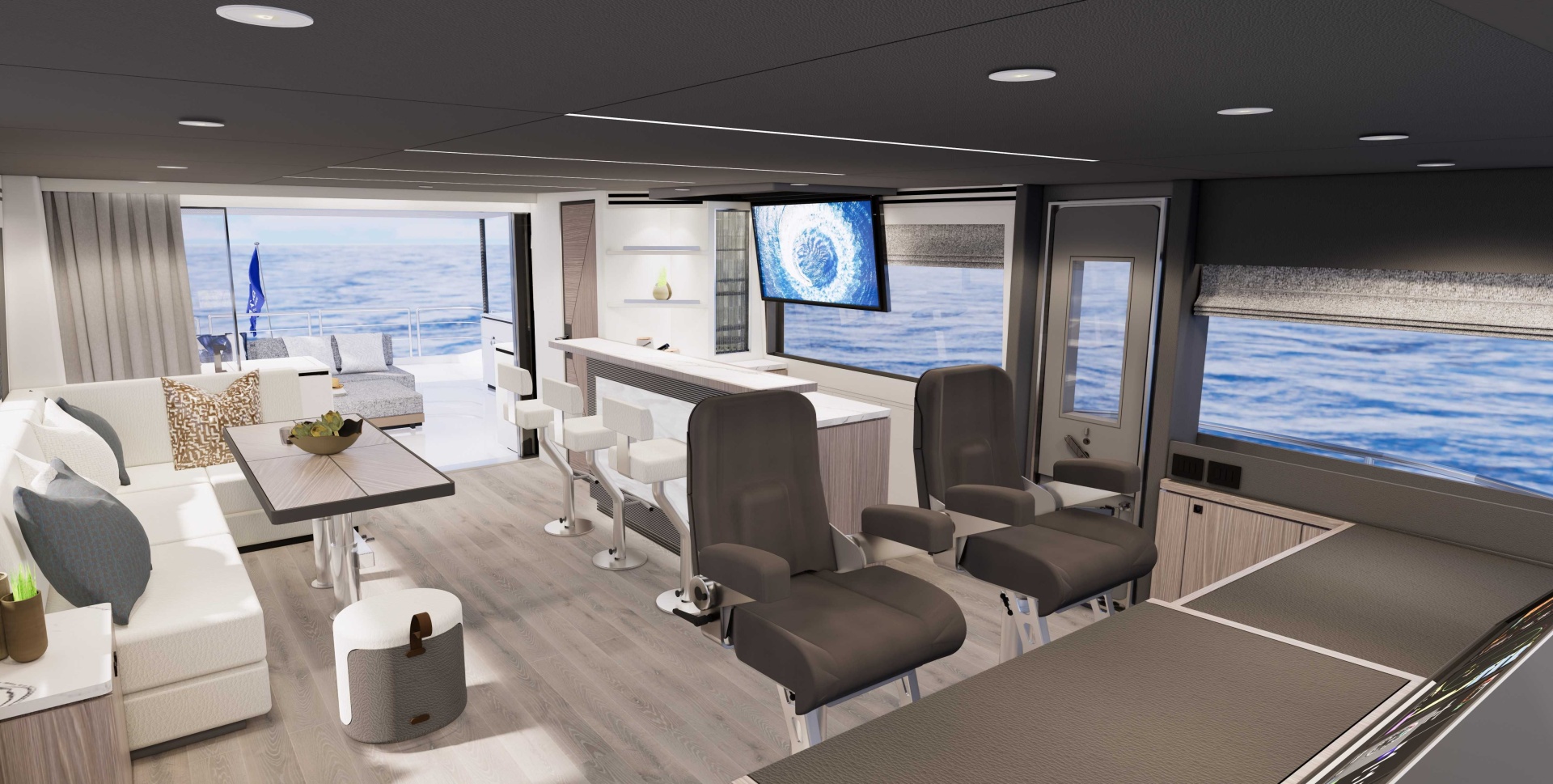 Horizon FD85s 620 85ft Horizon Yacht For Sale