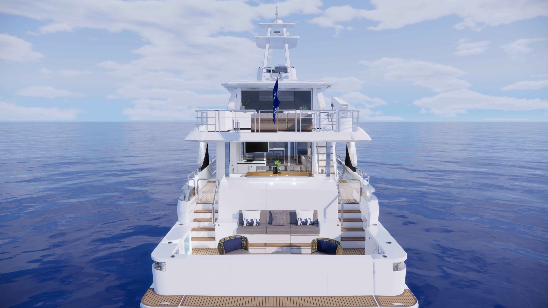 Horizon FD85s 620 85ft Horizon Yacht For Sale