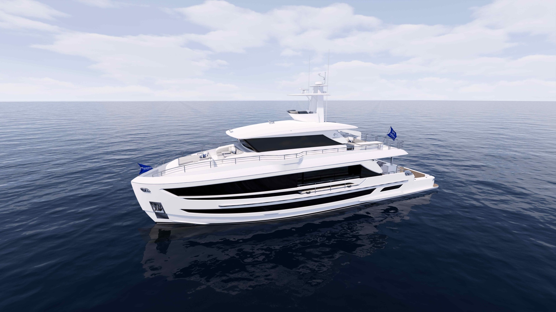 Horizon FD85s 620 85ft Horizon Yacht For Sale