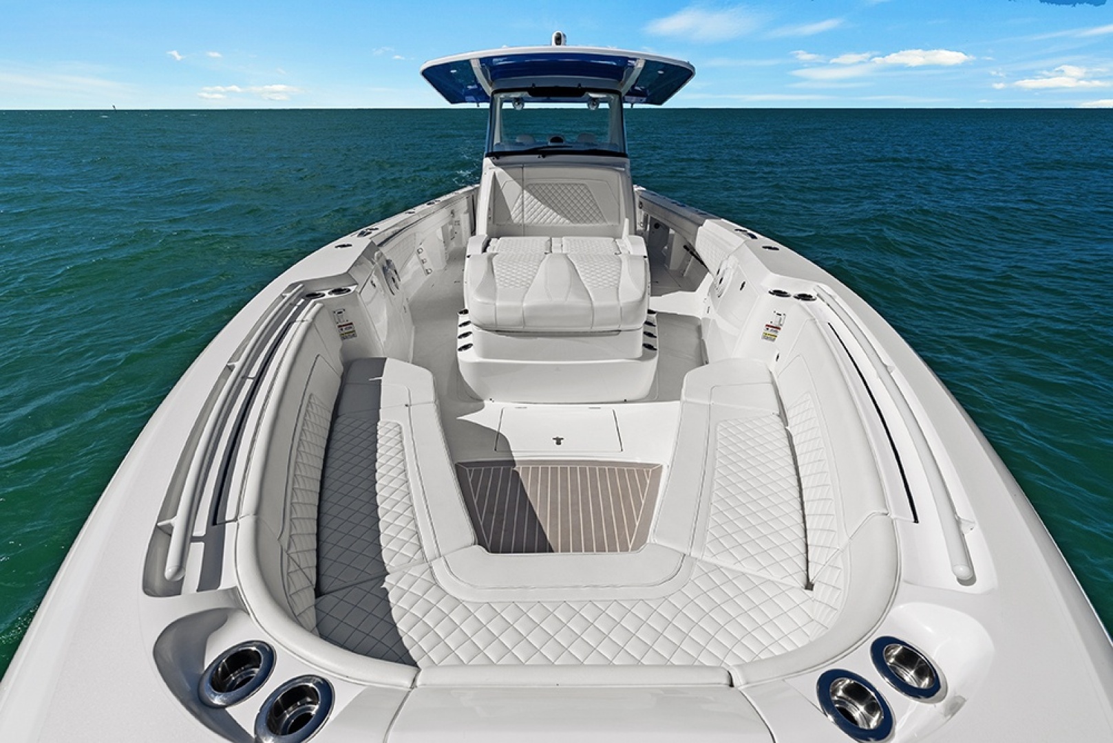 Bow area looking aft