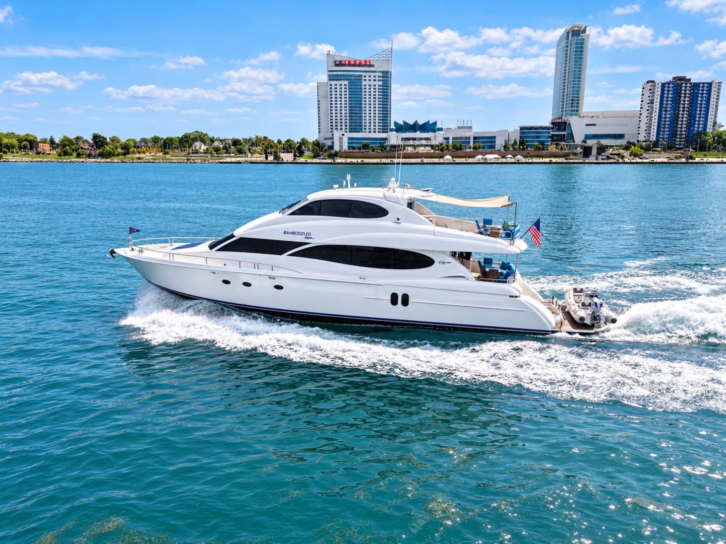 Bamboozled Again 80ft Lazzara Yachts Yacht For Sale