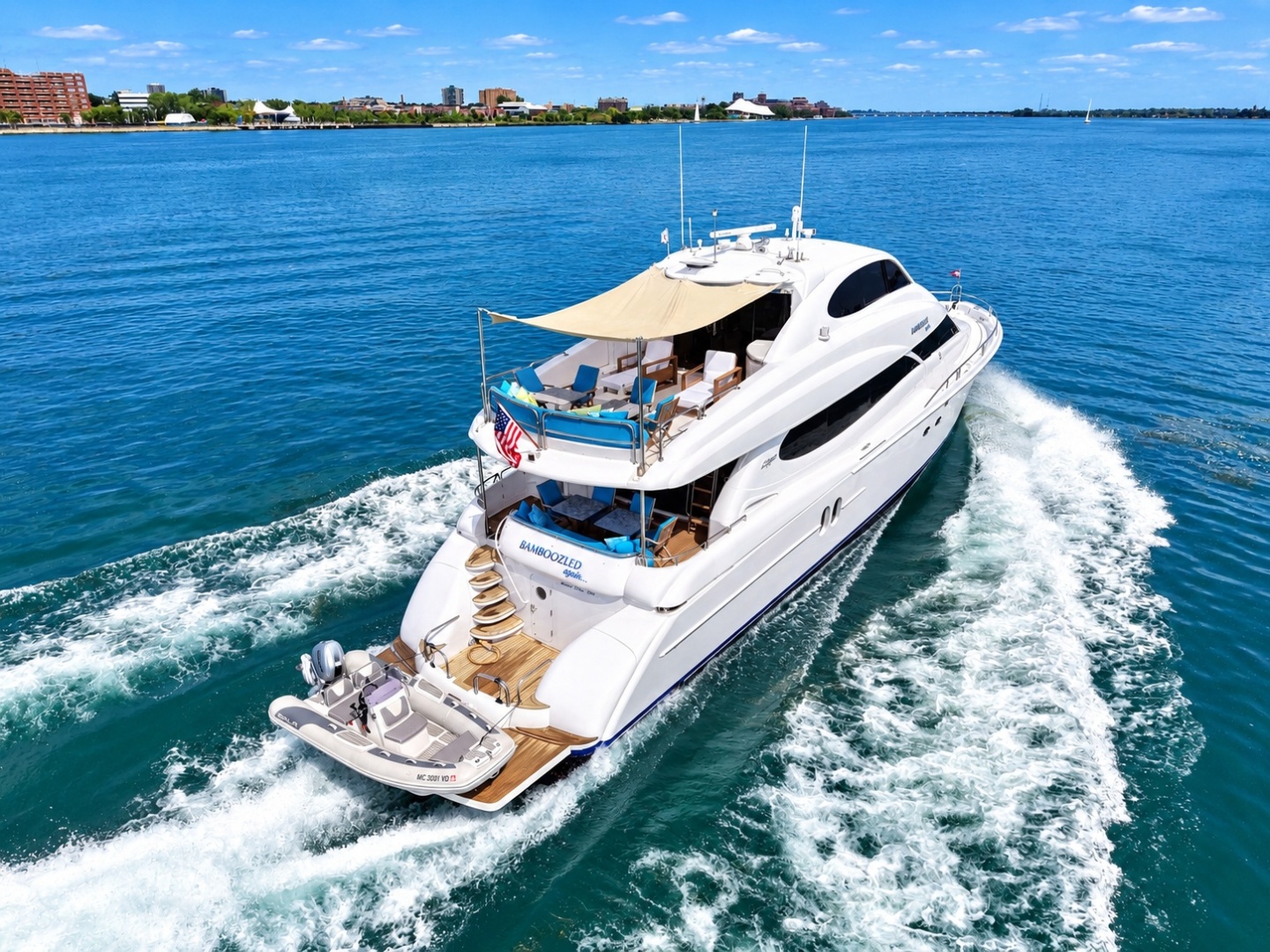 Bamboozled Again 80ft Lazzara Yachts Yacht For Sale