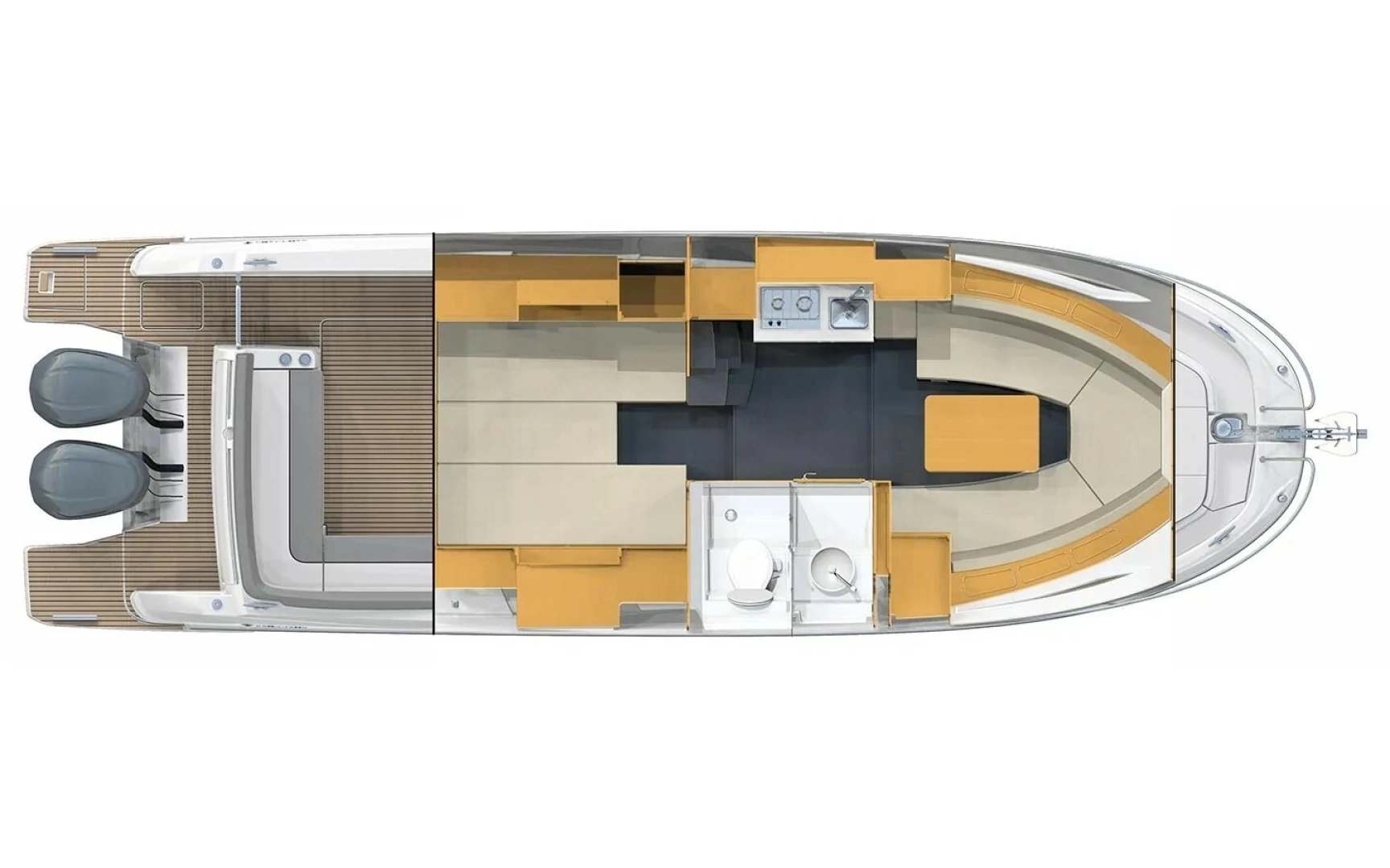 Jeanneau Leader 10.5 WA Series 2 Yacht For Sale