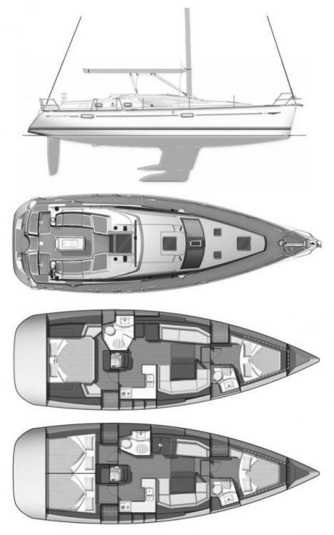 Schmitten 42ft Jeanneau Yacht For Sale